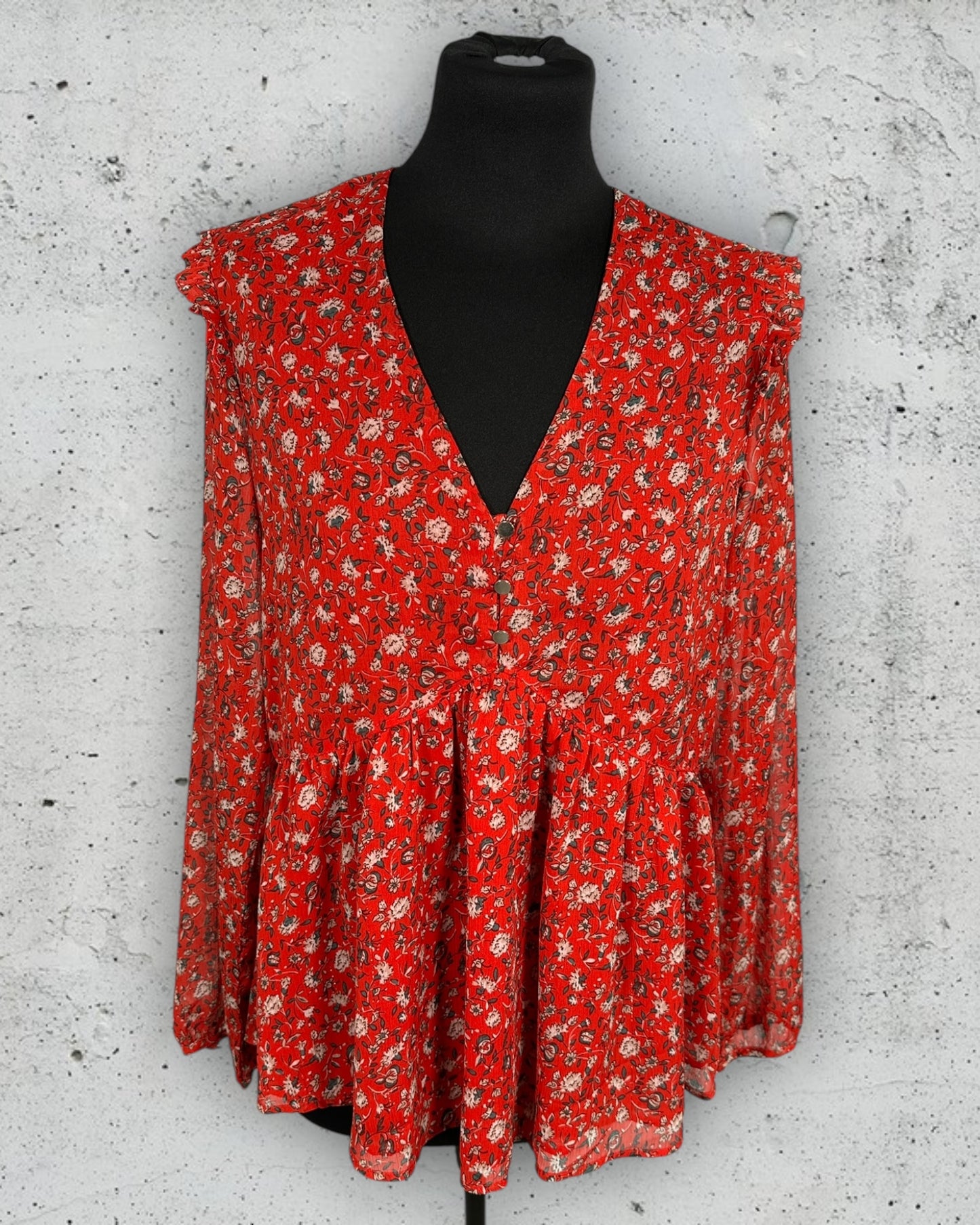 Blouse Peace N'Love ( S / 36 / 8 ) ( M / 38 / 10 )