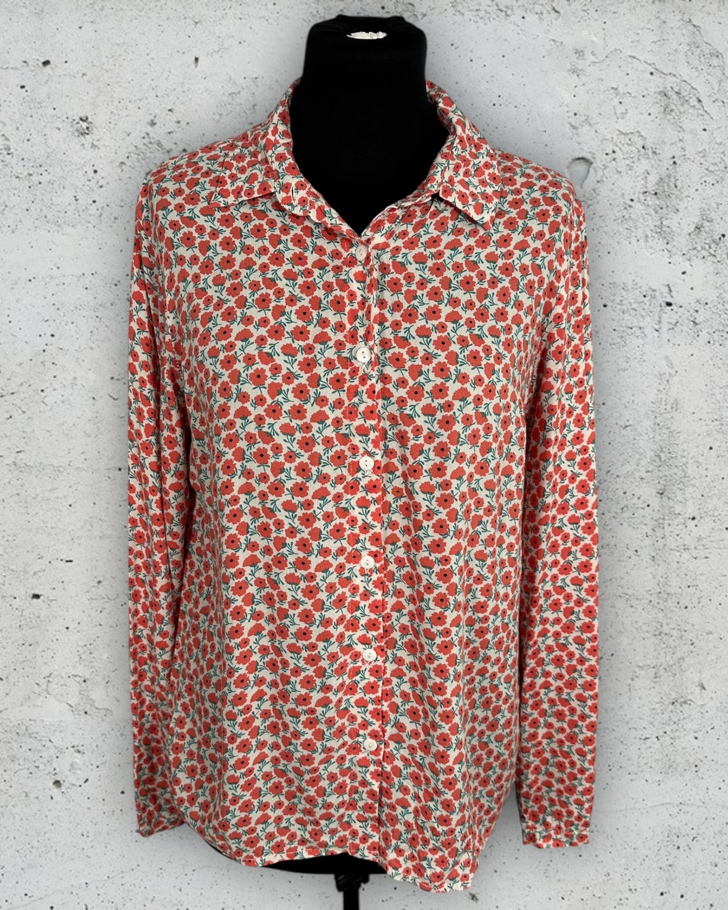 Chemisier Cerise Blue ( S / 36 / 8 )