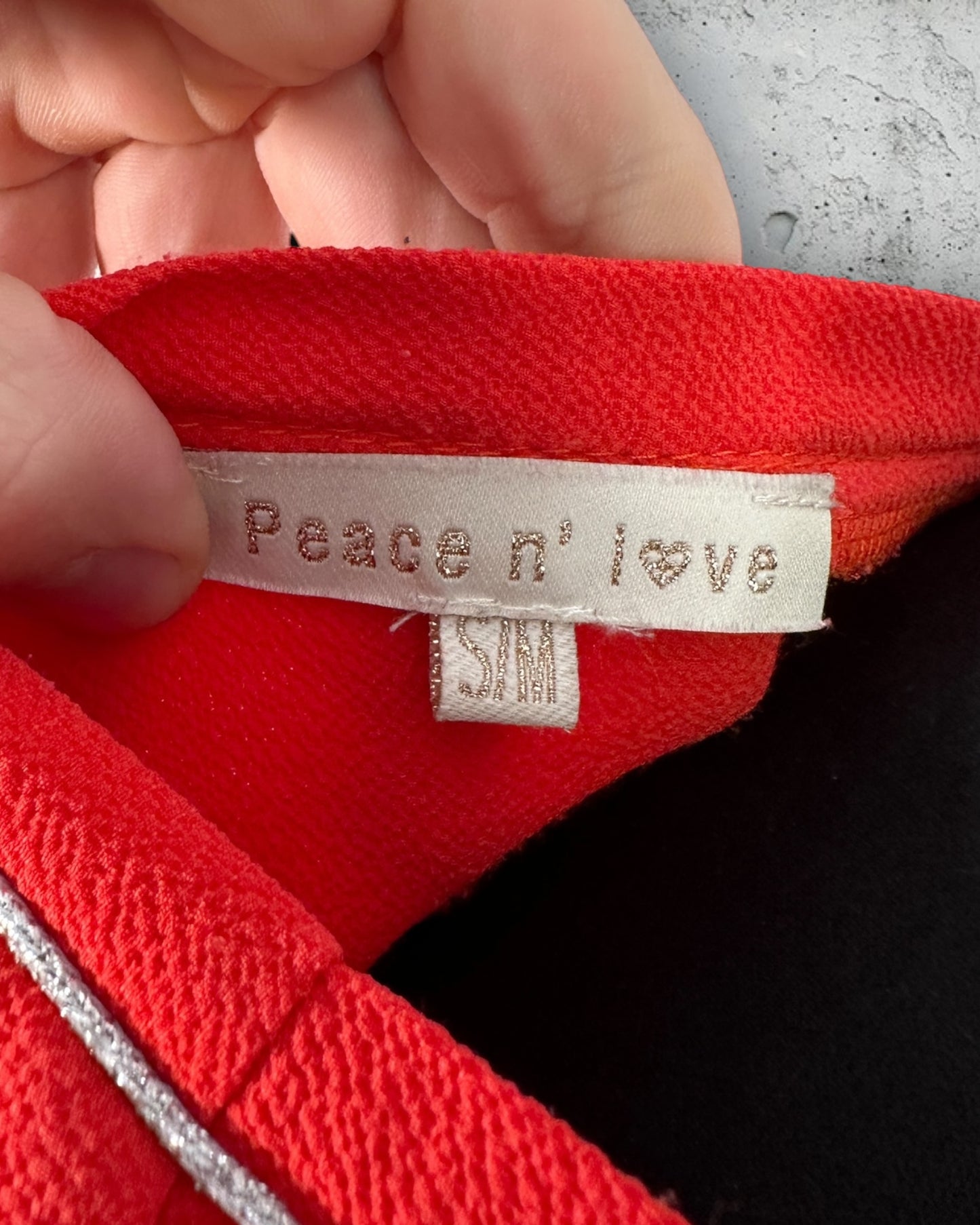Blouse Peace N'Love ( S / 36 / 8 ) ( M / 38 / 10 )