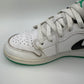 Nike Air Jordan 1 Low GS White Lucky Green ( US 5.5 / EU 38 )