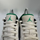 Nike Air Jordan 1 Low GS White Lucky Green ( US 5.5 / EU 38 )