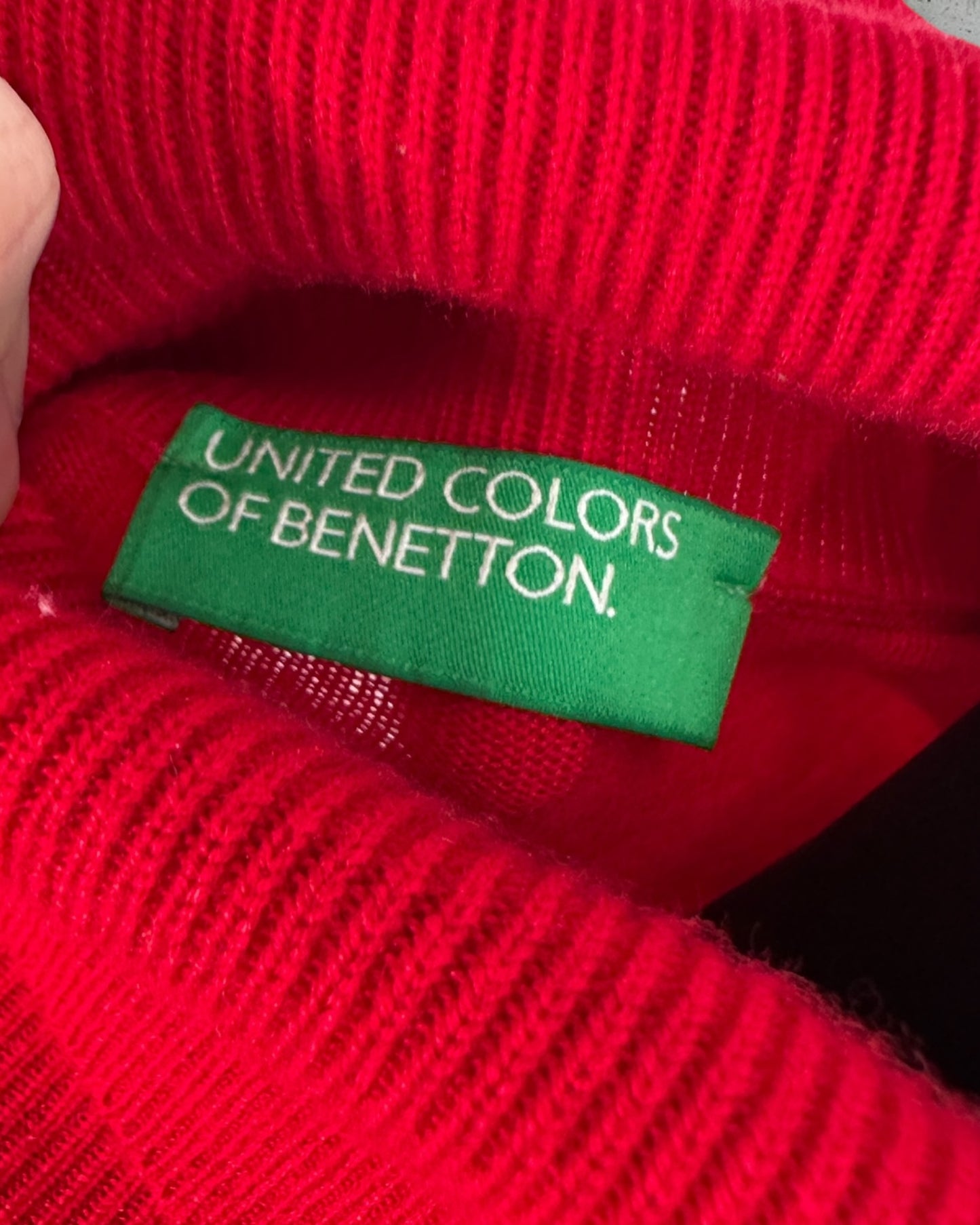 Pull Col Roulé Benetton ( XXL / 44 / 16 )