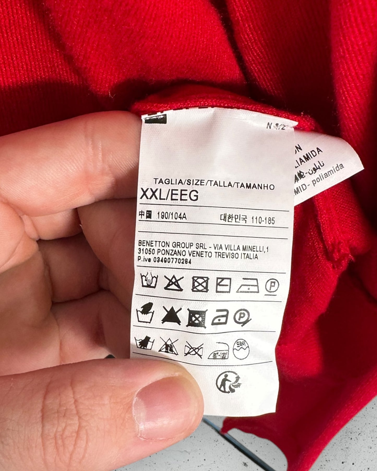 Pull Col Roulé Benetton ( XXL / 44 / 16 )