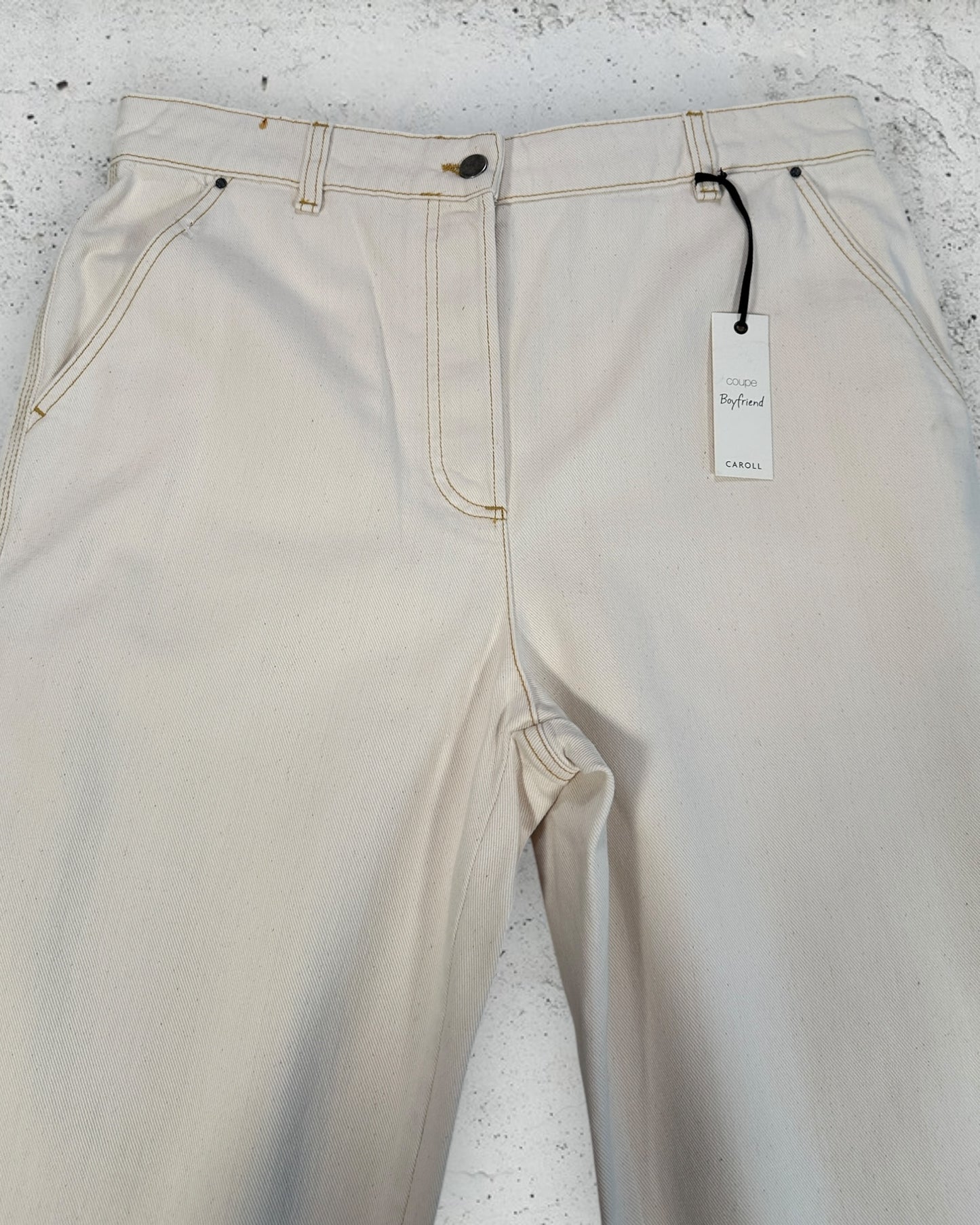 Pantalon Caroll "Boyfriend" ( L / US 35 / FR 44 )