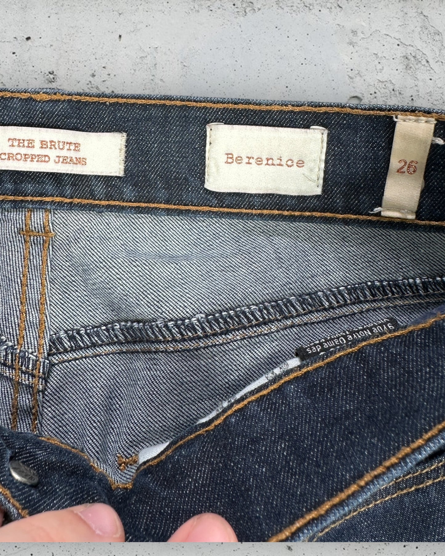 Jean Berenice "The Brute Cropped Jeans" ( XS / US 26 / FR 34 )