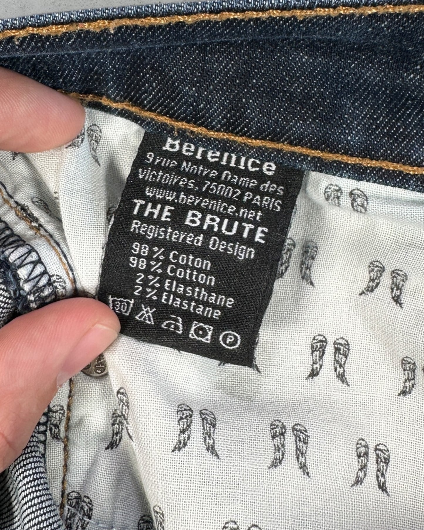 Jean Berenice "The Brute Cropped Jeans" ( XS / US 26 / FR 34 )