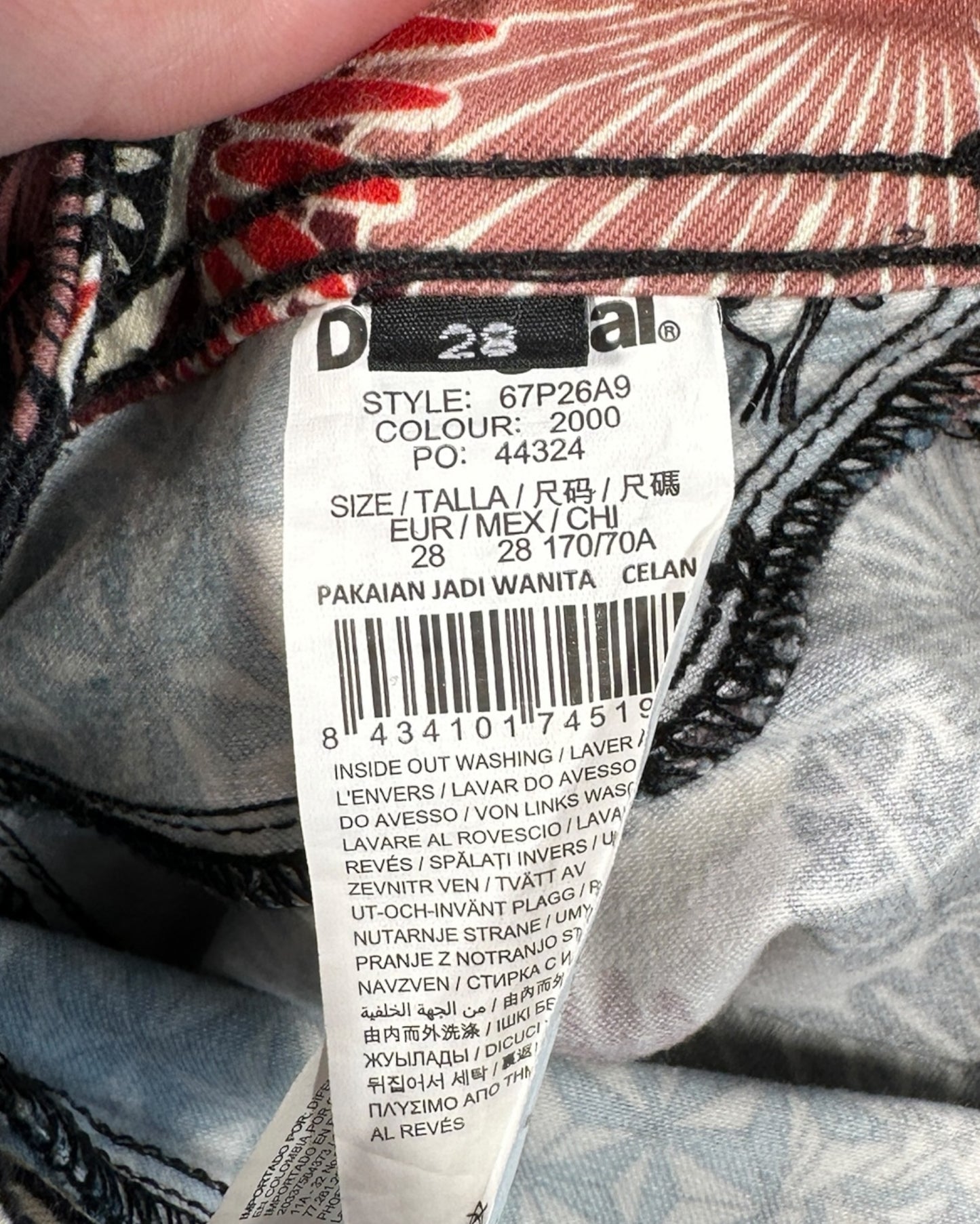 Pantalon Desigual ( S / US 28 / FR 36 )