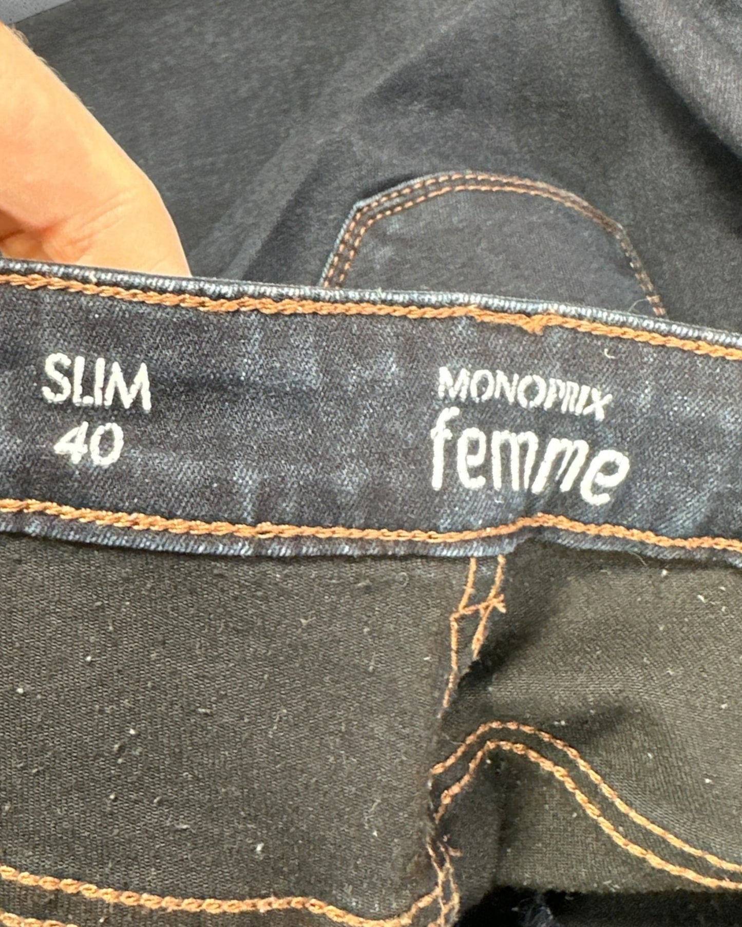 Jean Monoprix "Slim" ( M / US 32 / FR 40 )