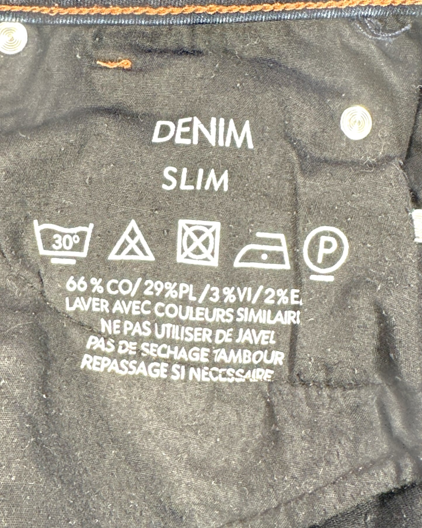 Jean Monoprix "Slim" ( M / US 32 / FR 40 )