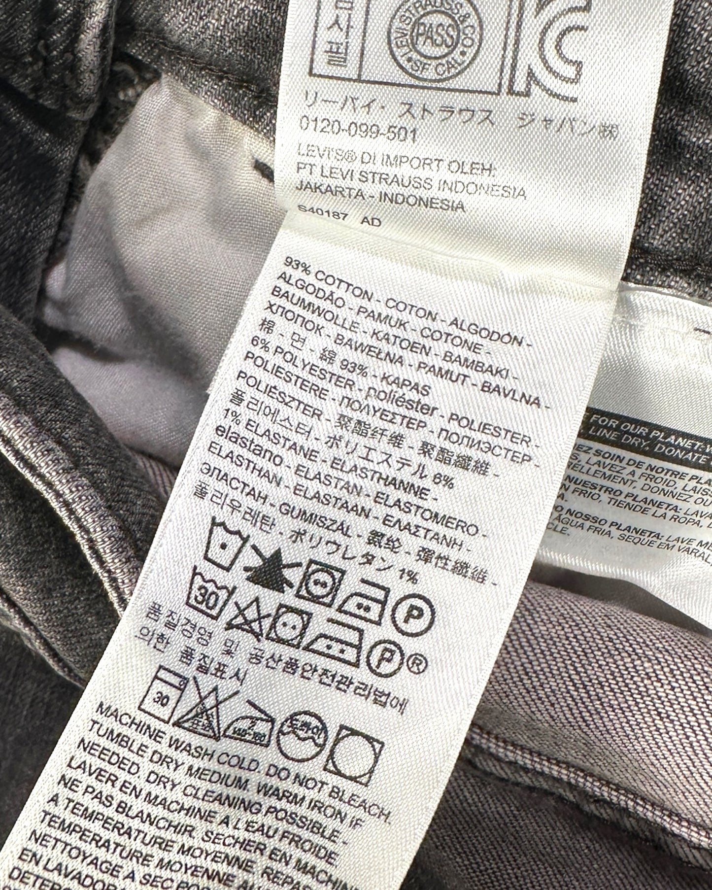 Salopette Short Levi's ( XL / US 38 / FR 48 )