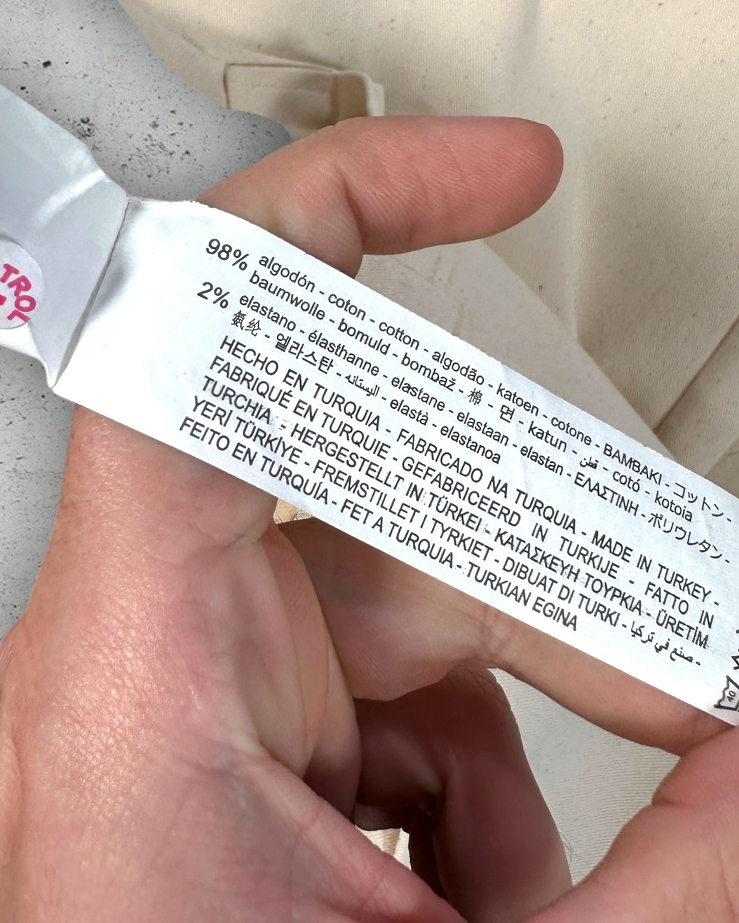 Pantalon Zara ( L / 40 / 12 )