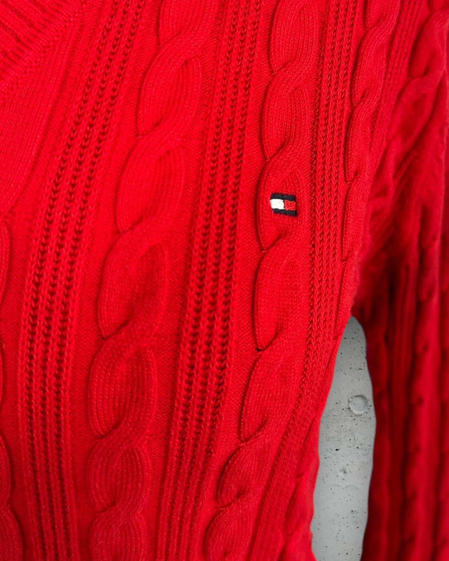 Pull Torsadé Col V Tommy Hilfiger ( XS / 34 / 6 )