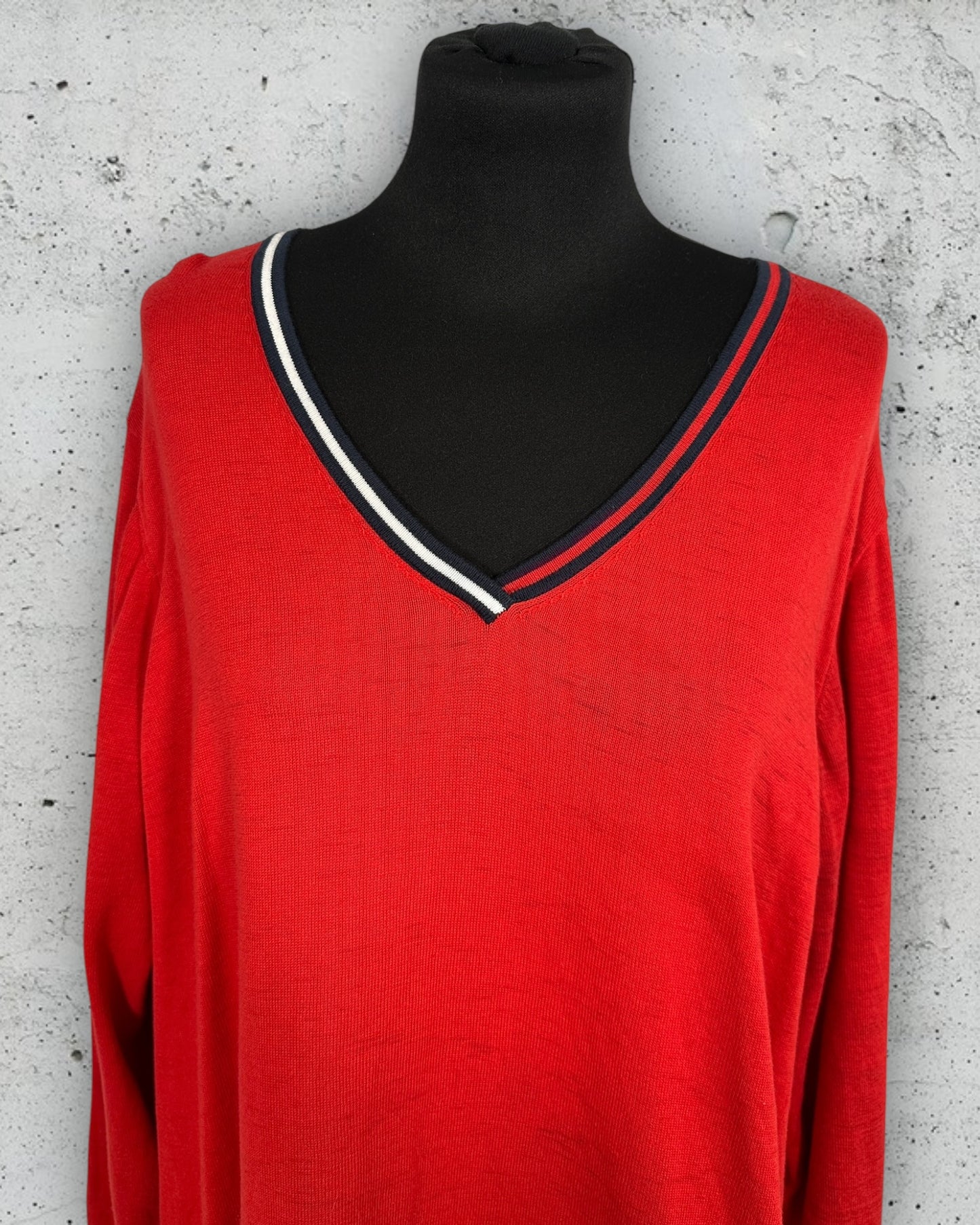 Pull Col V Tommy Hilfiger ( XXL / 44 / 16 )