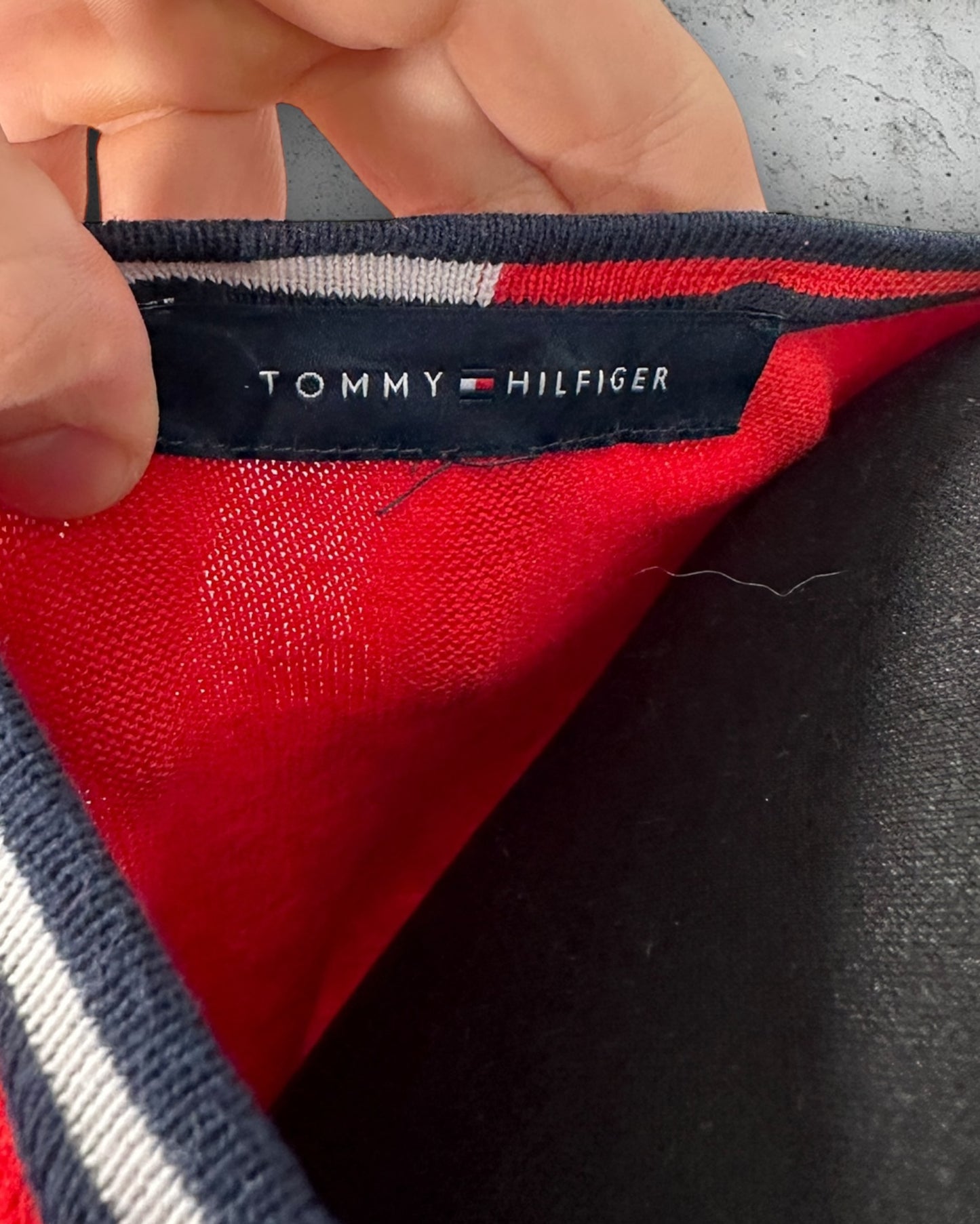 Pull Col V Tommy Hilfiger ( XXL / 44 / 16 )