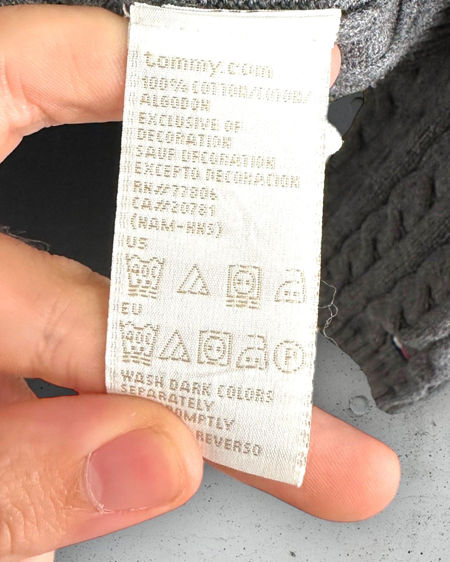 Pull Torsadé Col V Tommy Hilfiger ( L / 40 / 12 )