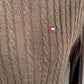 Pull Torsadé Col V Tommy Hilfiger ( L / 40 / 12 )
