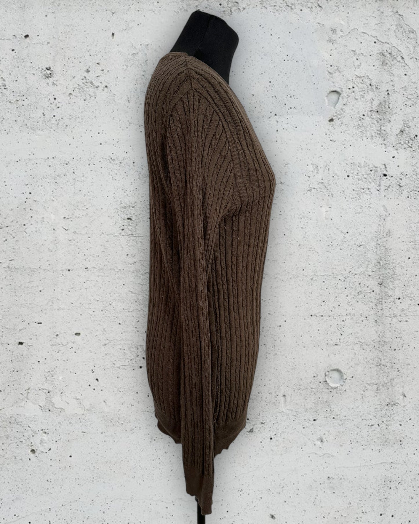 Pull Torsadé Col V Tommy Hilfiger ( L / 40 / 12 )