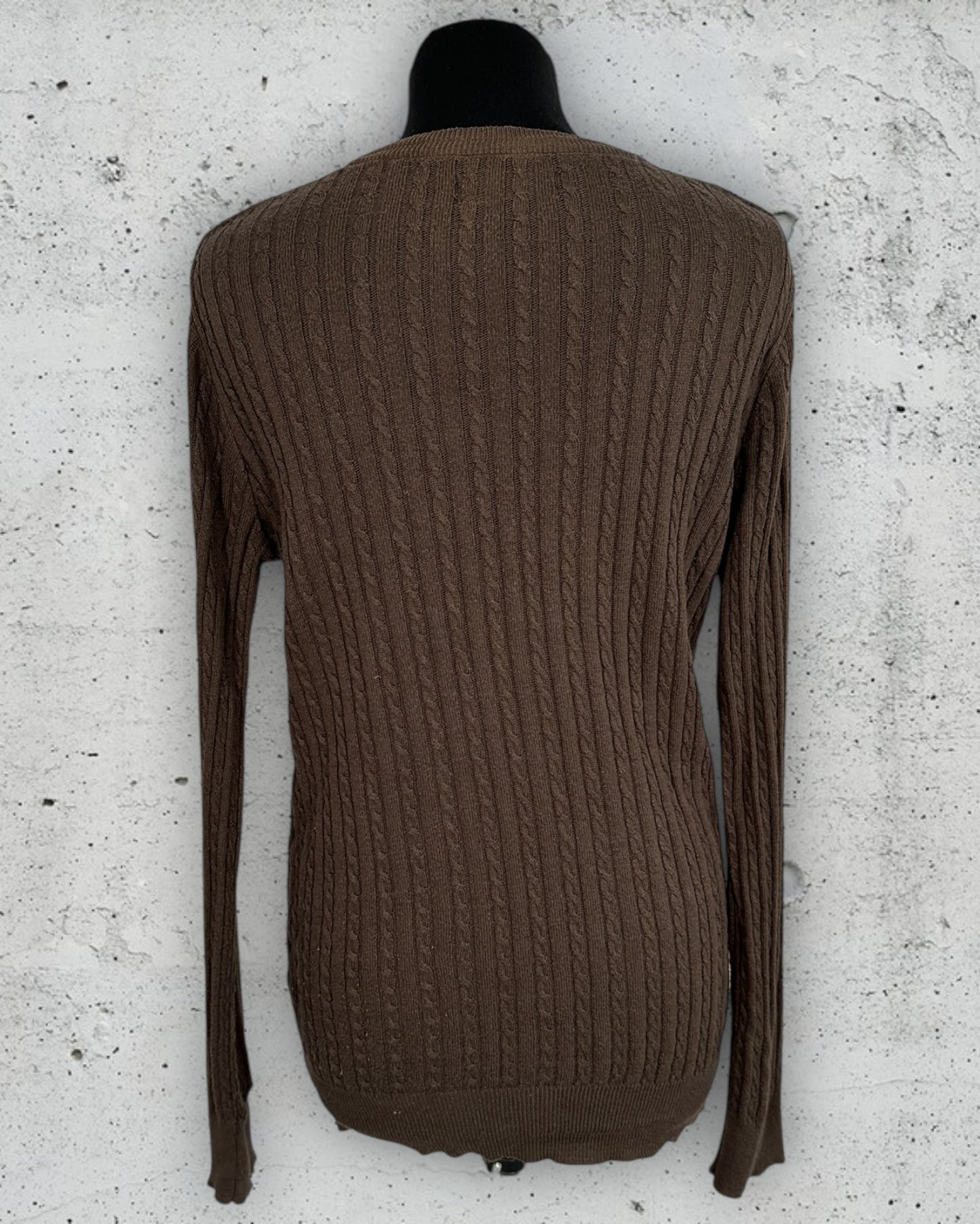 Pull Torsadé Col V Tommy Hilfiger ( L / 40 / 12 )