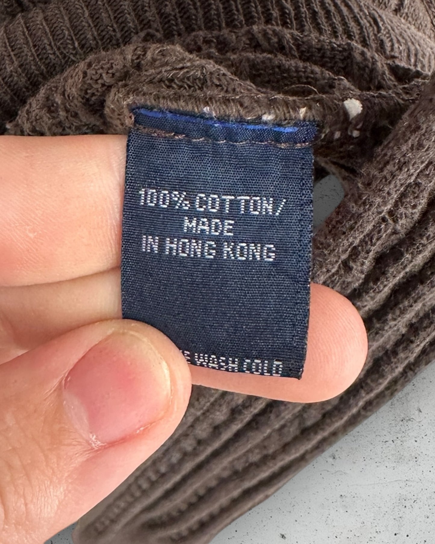 Pull Torsadé Col V Tommy Hilfiger ( L / 40 / 12 )