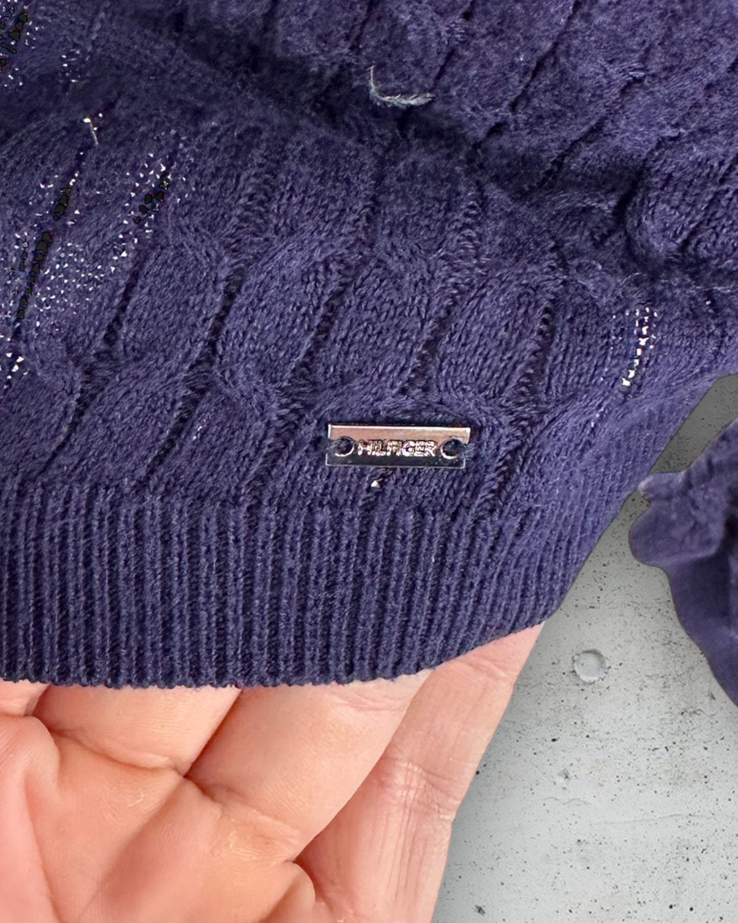 Pull Torsadé Tommy Hilfiger ( M / 38 / 10 )