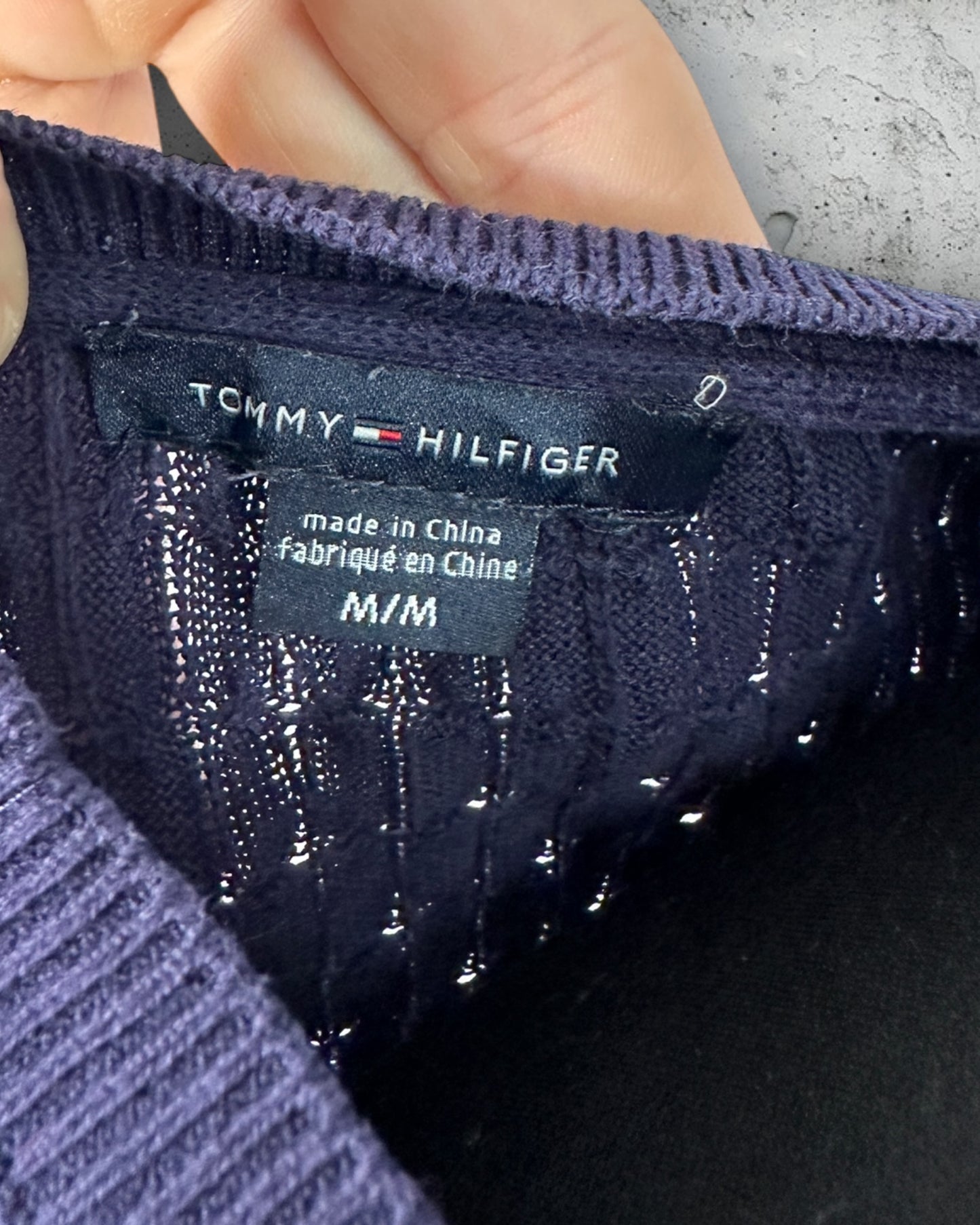Pull Torsadé Tommy Hilfiger ( M / 38 / 10 )