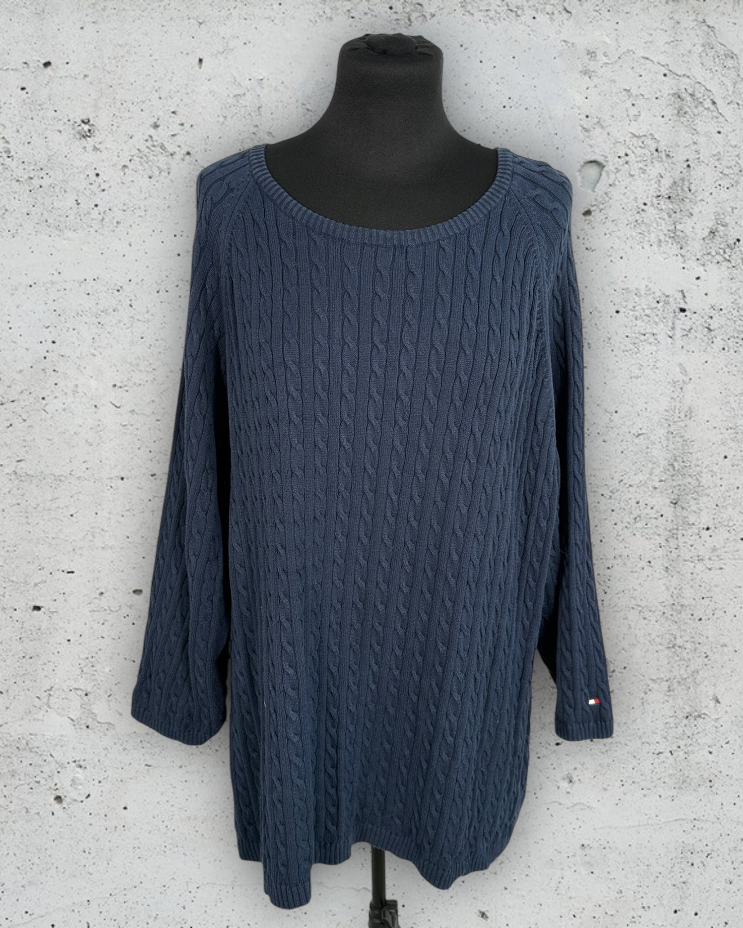 Pull Long Torsadé Tommy Hilfiger ( 3XL / 46 / 18 )