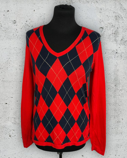 Pull Col V Tommy Hilfiger ( S / 36 / 8 )