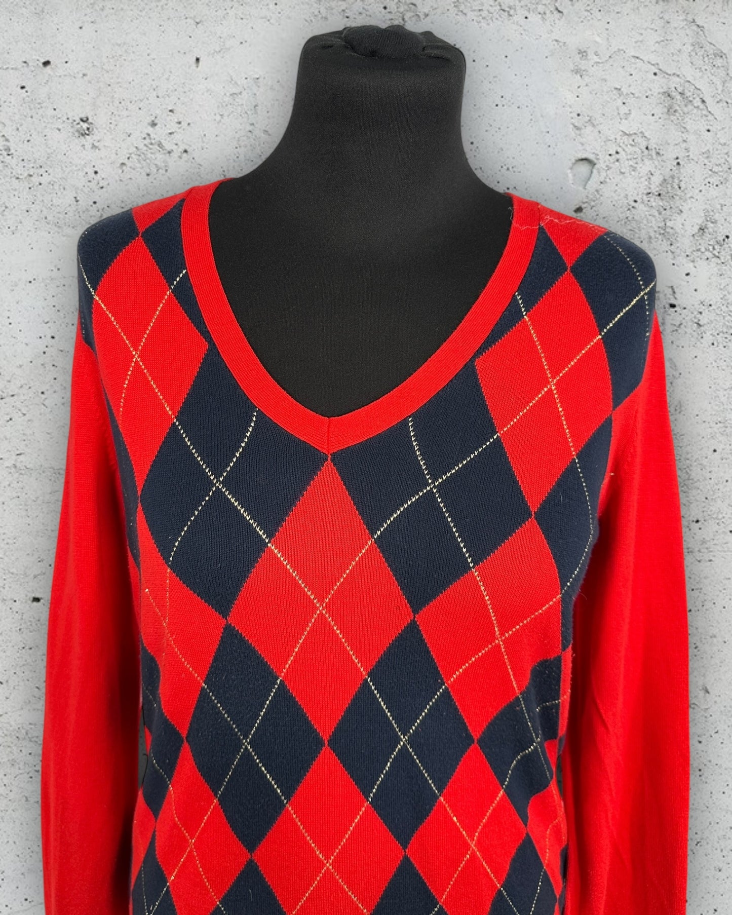 Pull Col V Tommy Hilfiger ( S / 36 / 8 )