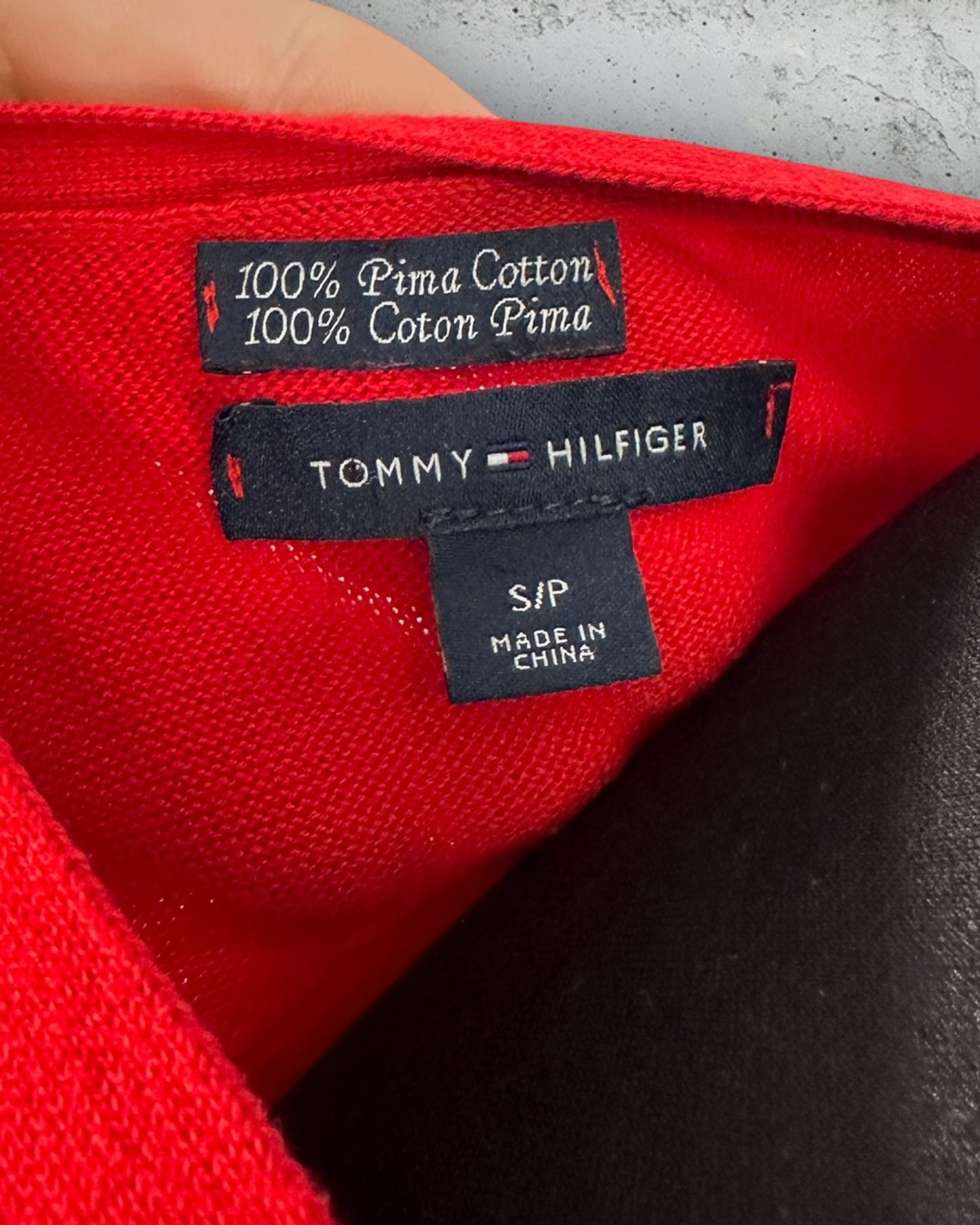 Pull Col V Tommy Hilfiger ( S / 36 / 8 )