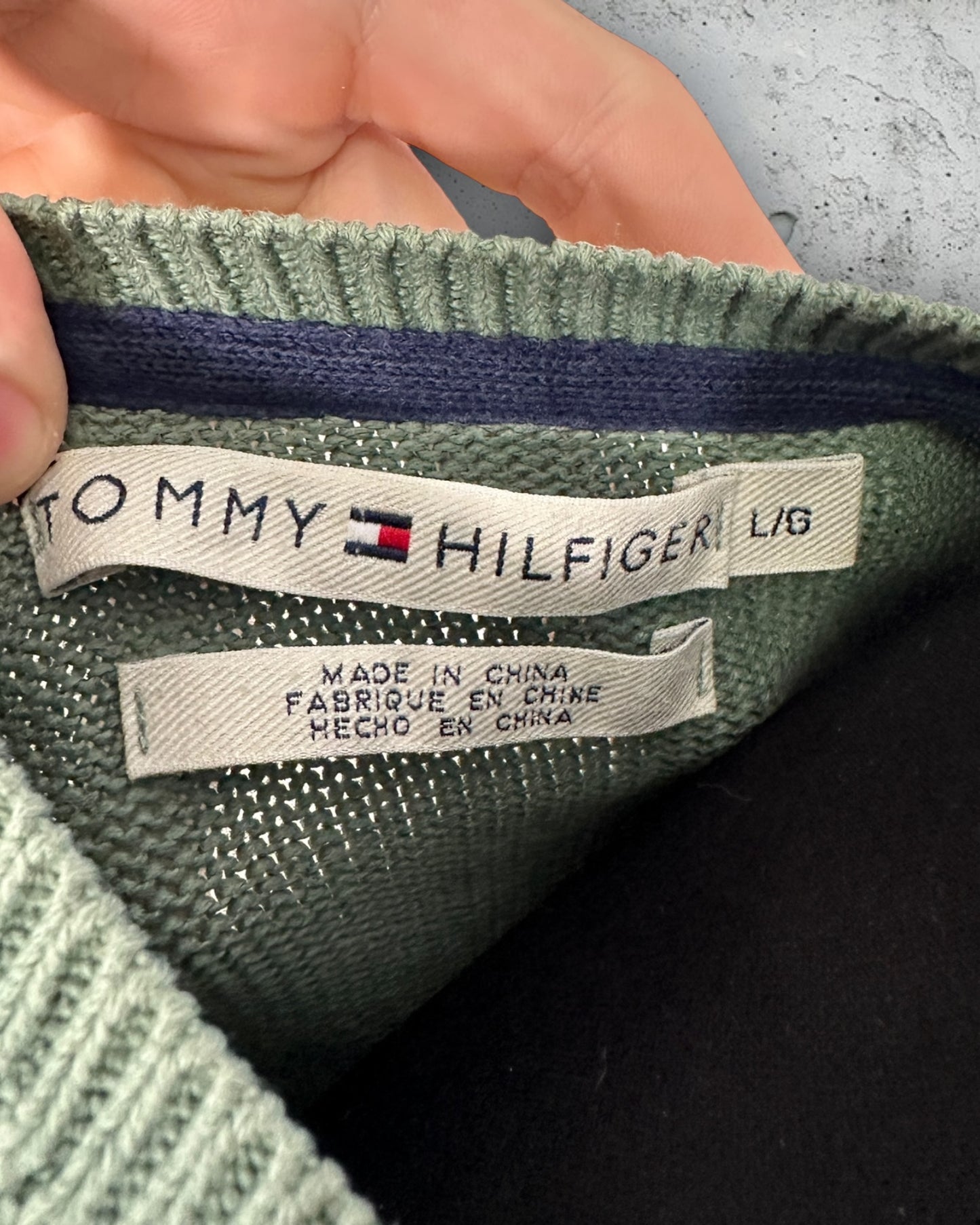 Pull Col V Tommy Hilfiger ( L / 40 / 12 )