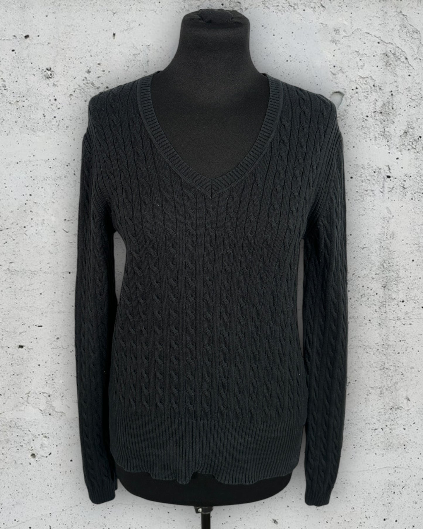 Pull Torsadé Col V Tommy Hilfiger ( S / 36 / 8 )