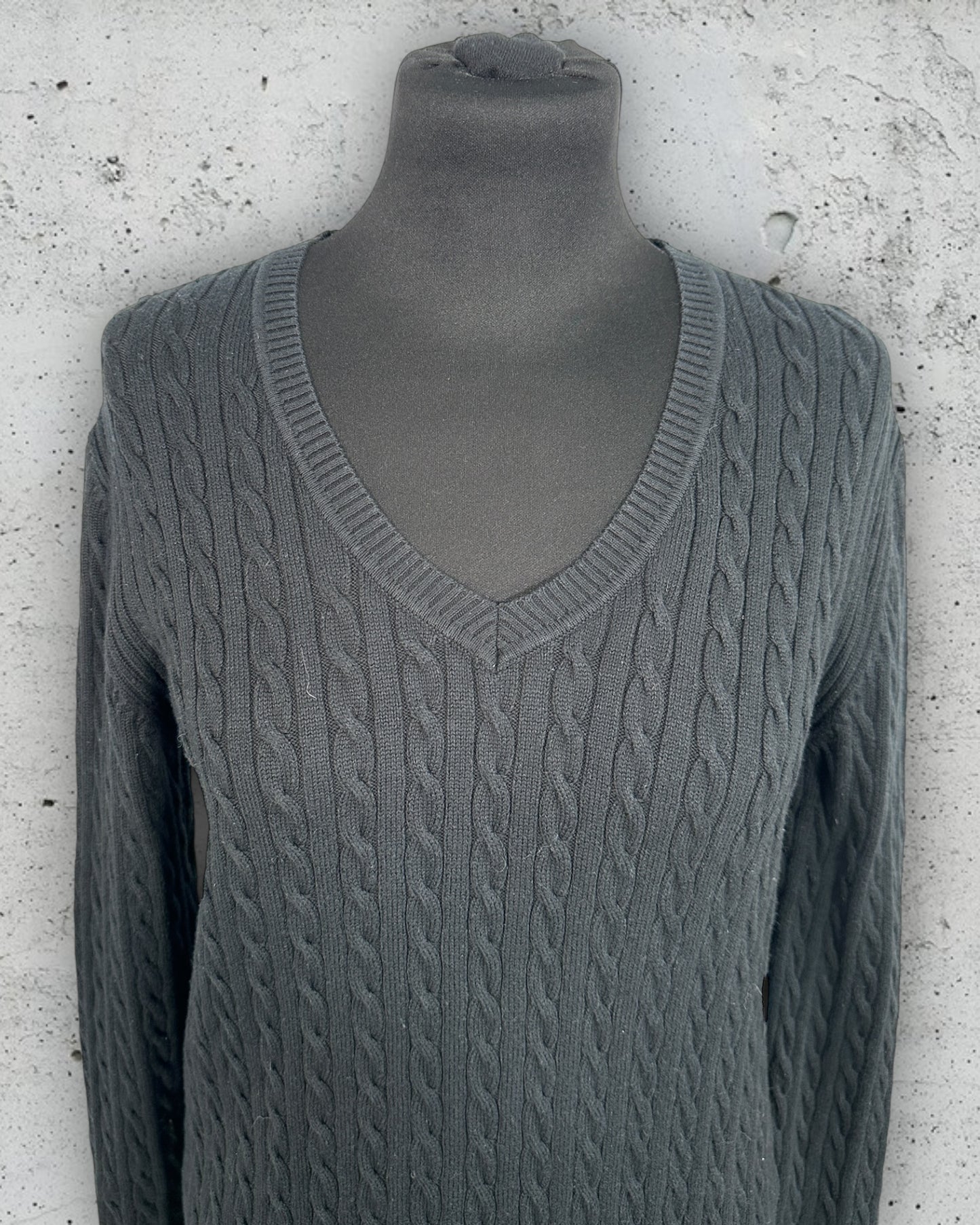 Pull Torsadé Col V Tommy Hilfiger ( S / 36 / 8 )