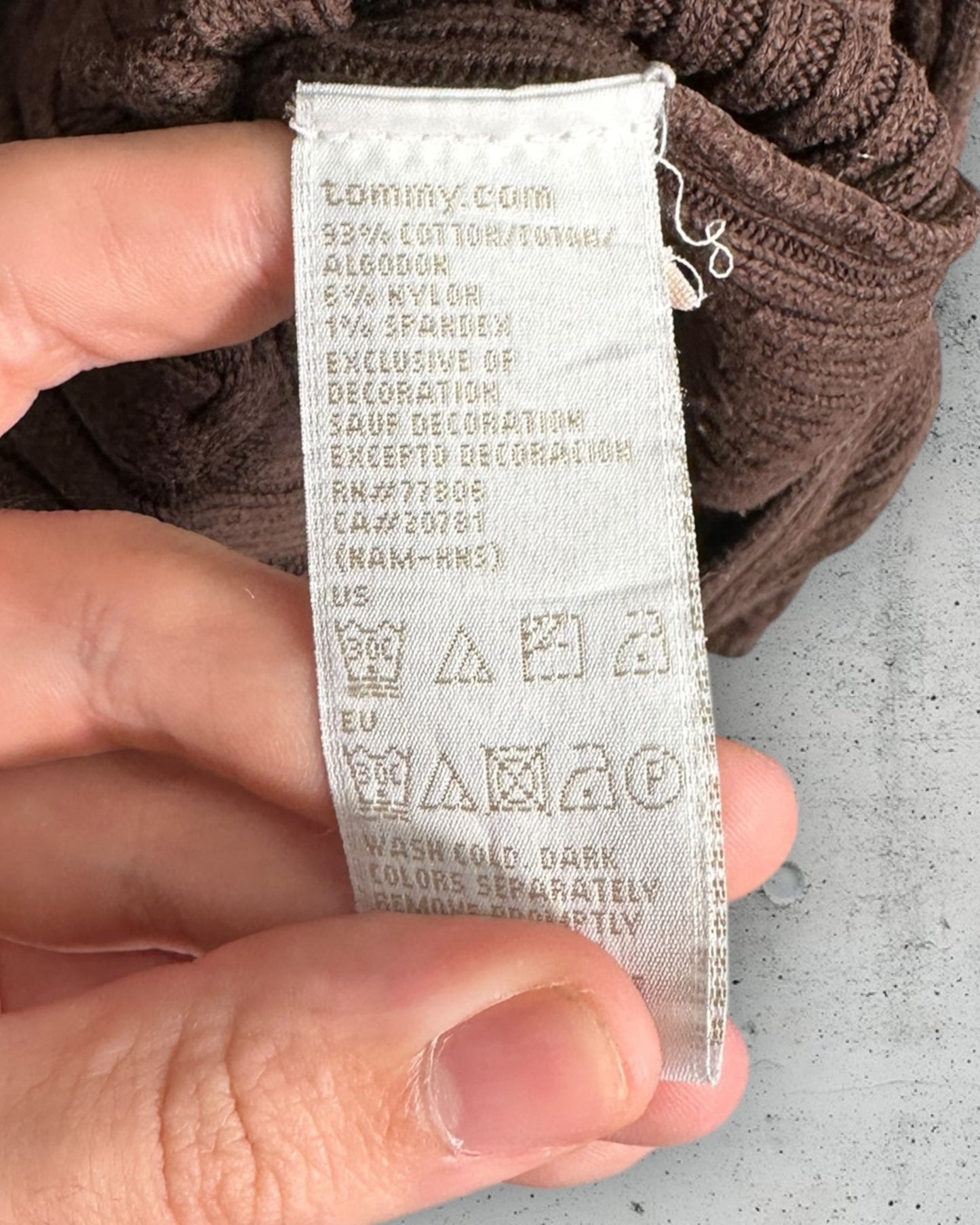 Pull Torsadé Col V Tommy Hilfiger ( XXL / 44 / 16 )