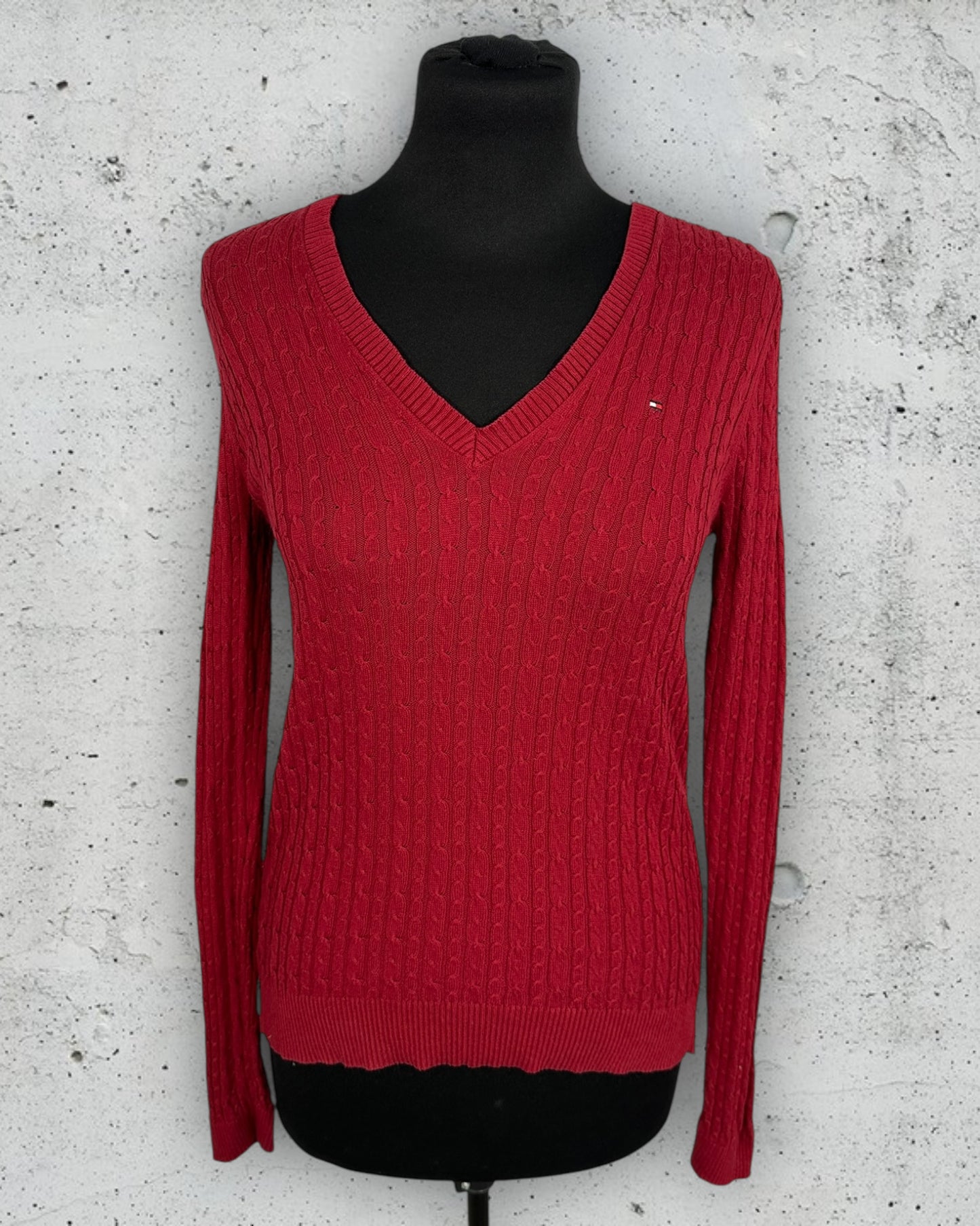 Pull Torsadé Col V Tommy Hilfiger ( M / 38 / 10 )