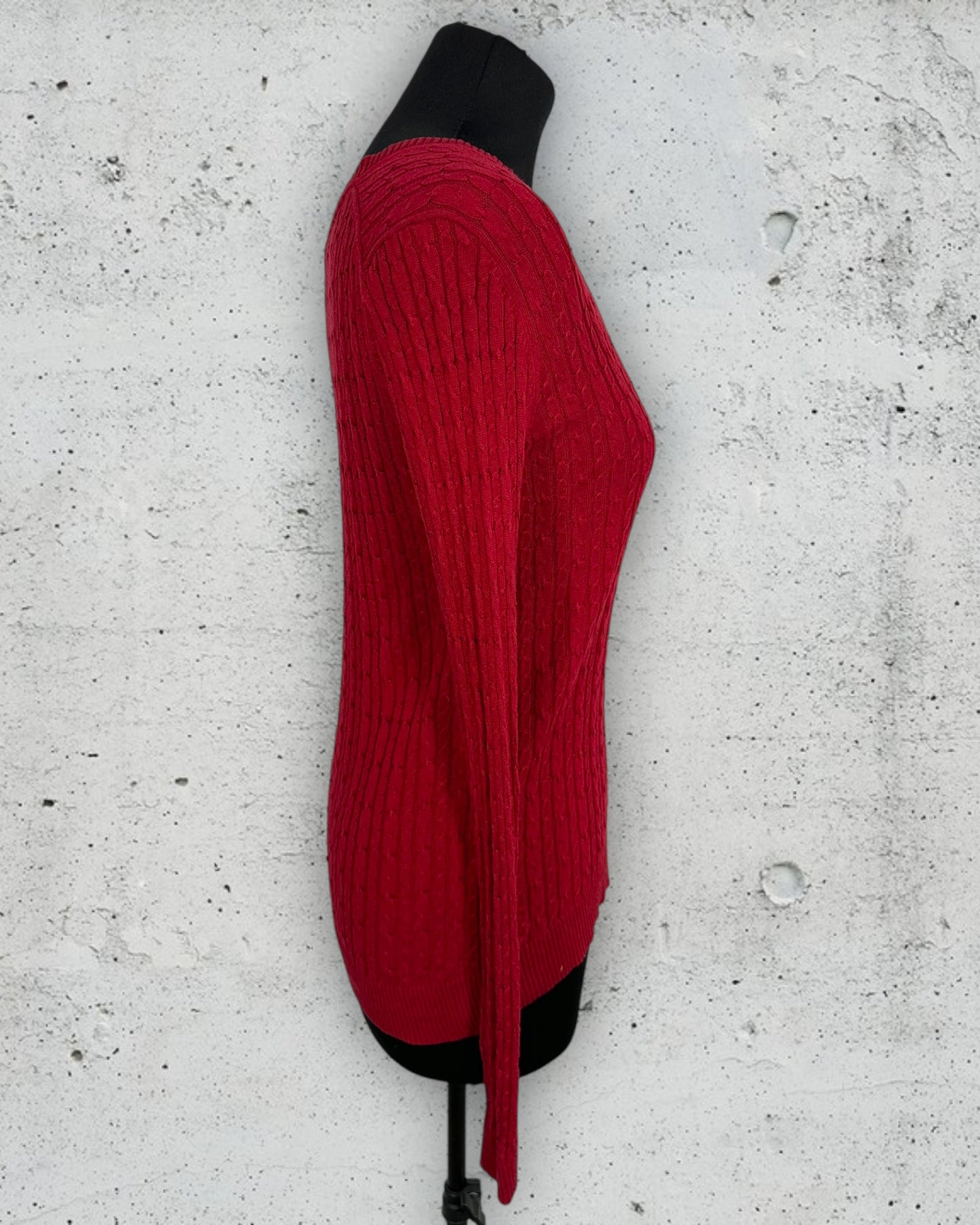 Pull Torsadé Col V Tommy Hilfiger ( M / 38 / 10 )