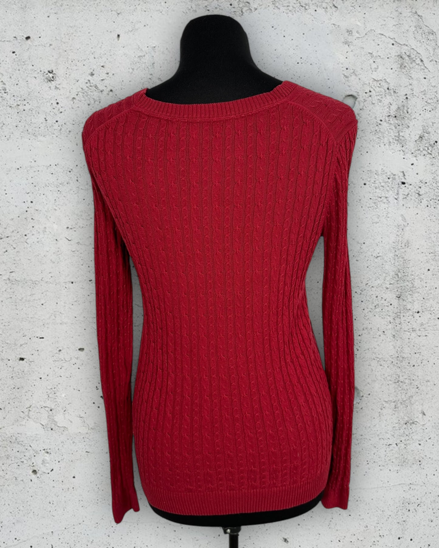 Pull Torsadé Col V Tommy Hilfiger ( M / 38 / 10 )