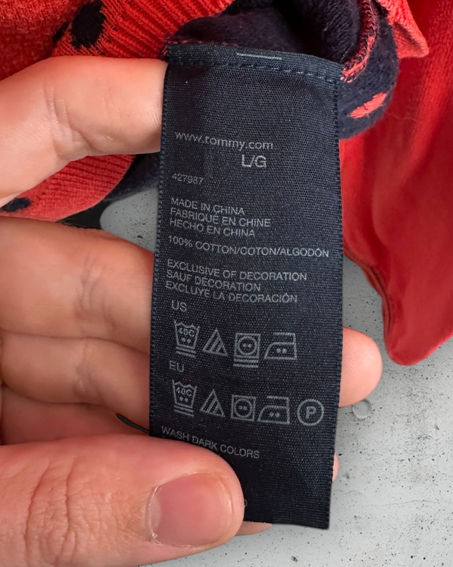 Pull Col V Tommy Hilfiger ( L / 40 / 12 )