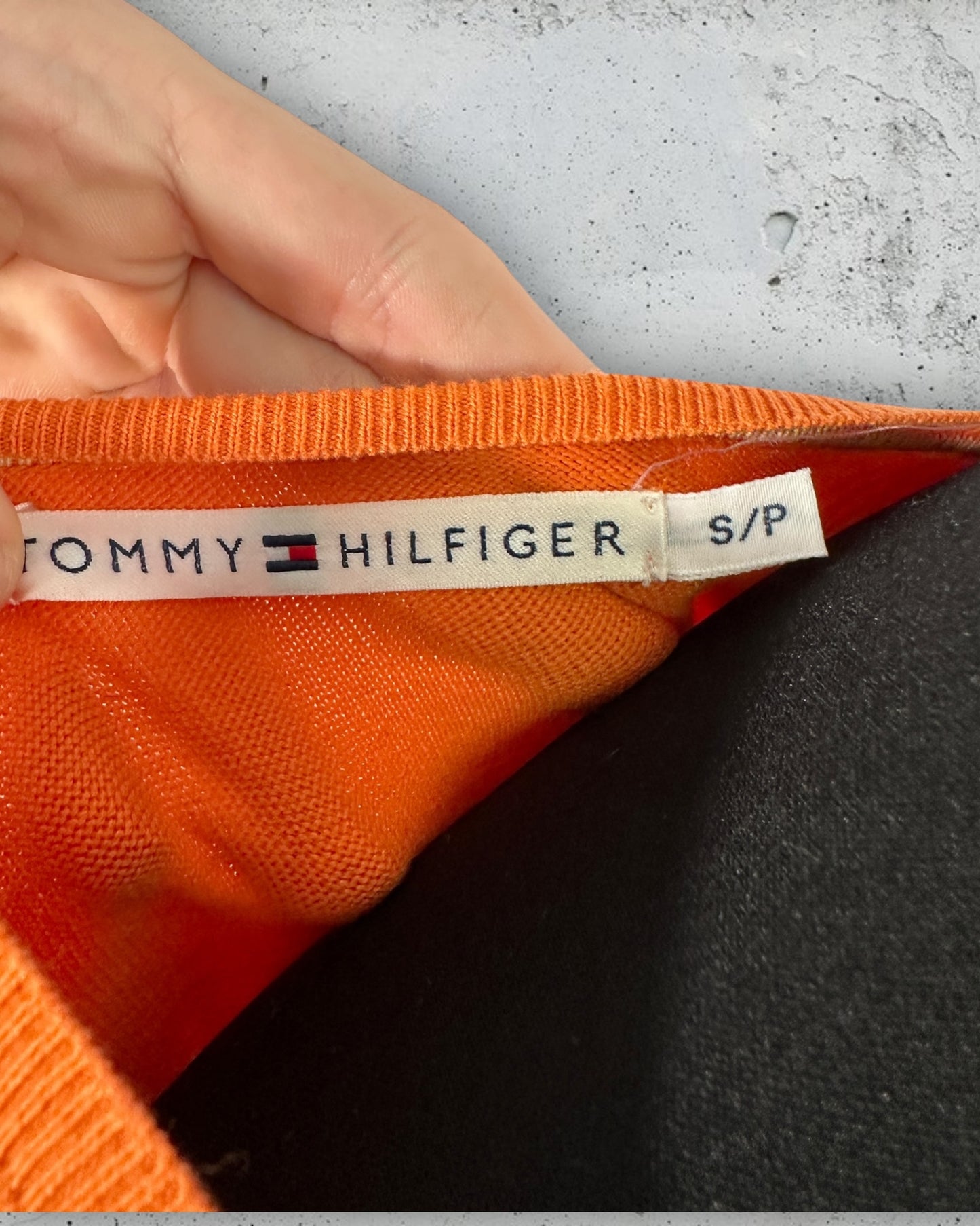 Pull Col V Tommy Hilfiger ( S / 36 / 8 )