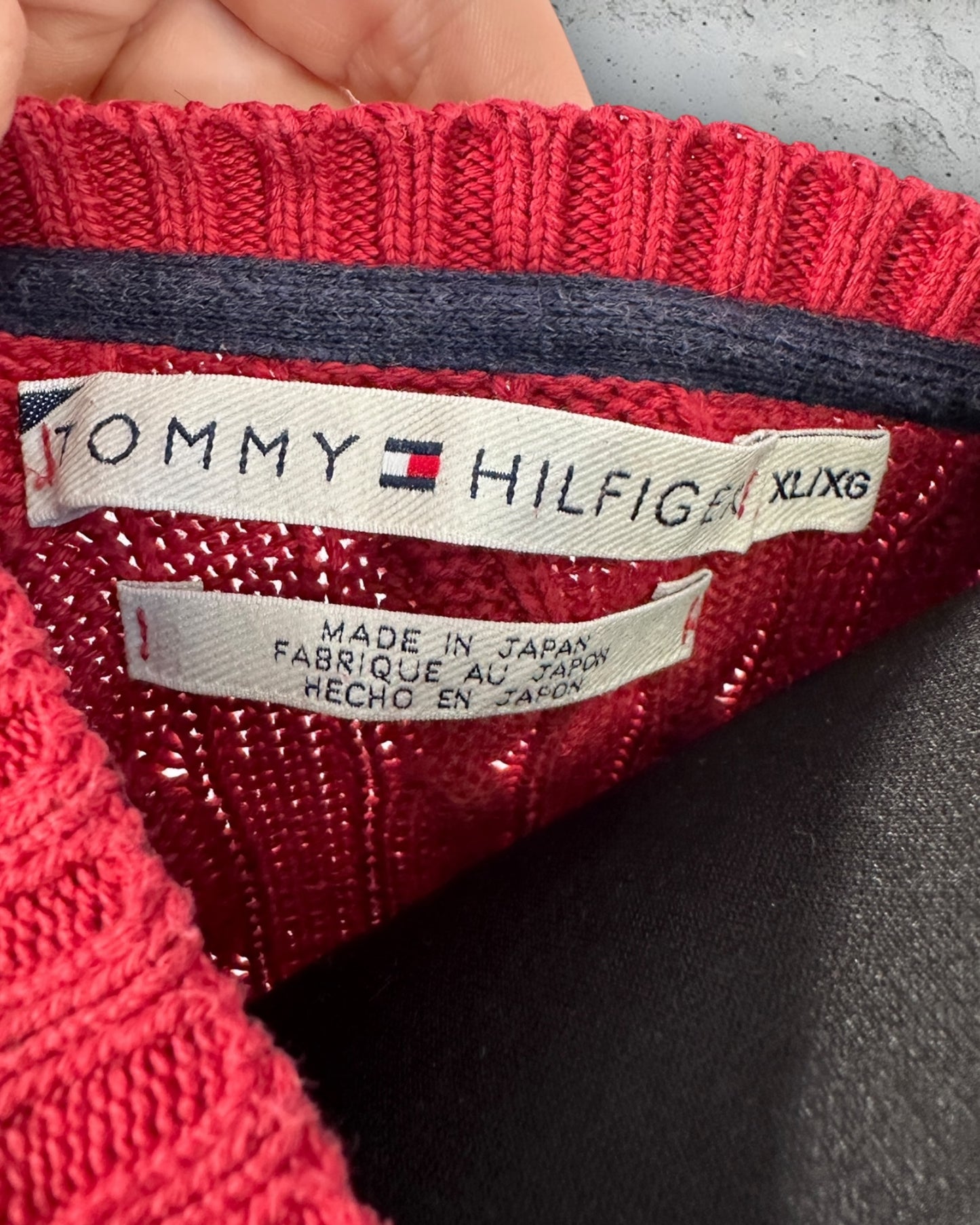 T-Shirt Torsadé Tommy Hilfiger ( XL / 42 / 14 )