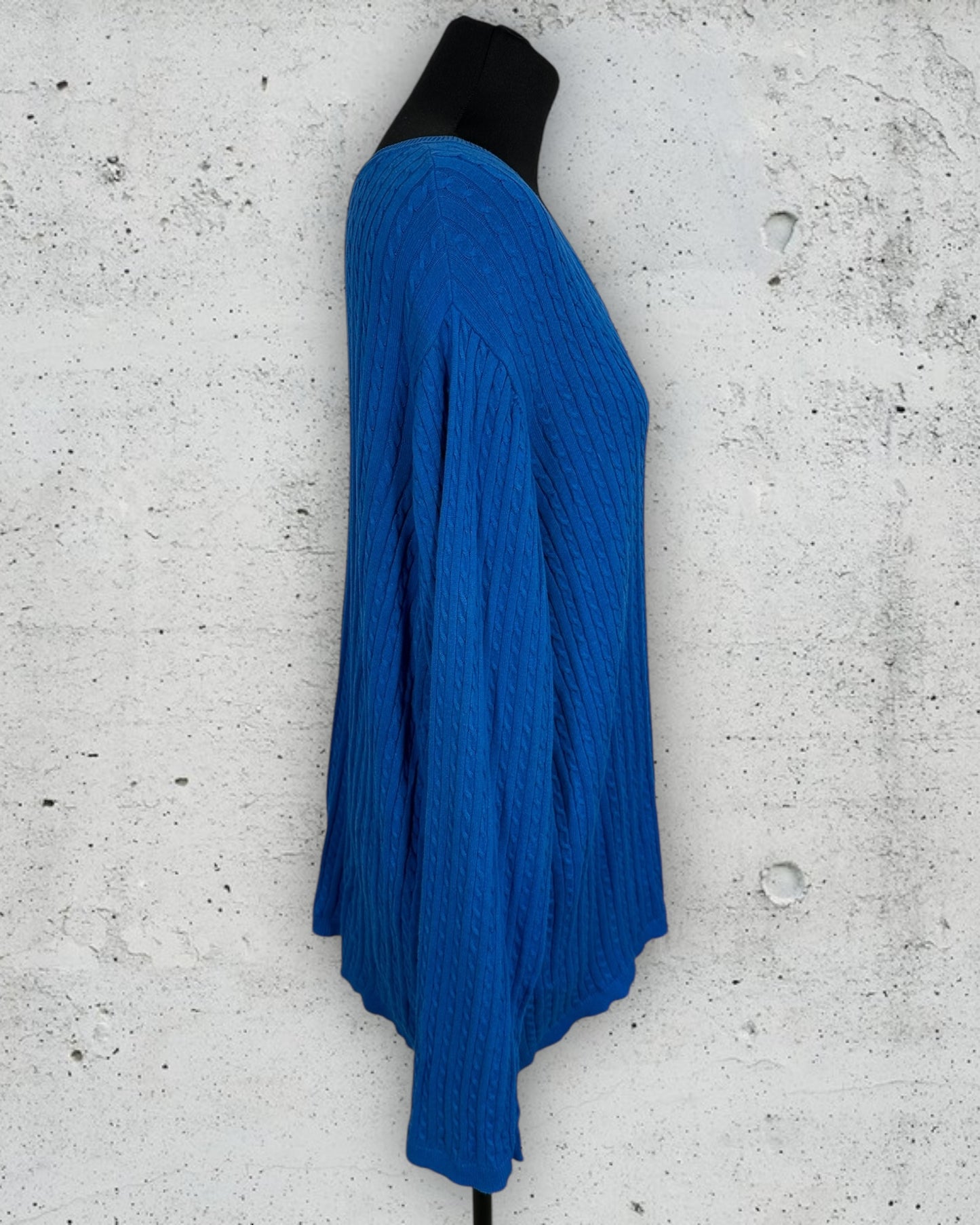 Pull Torsadé Col V Tommy Hilfiger ( XXL / 44 / 16 )