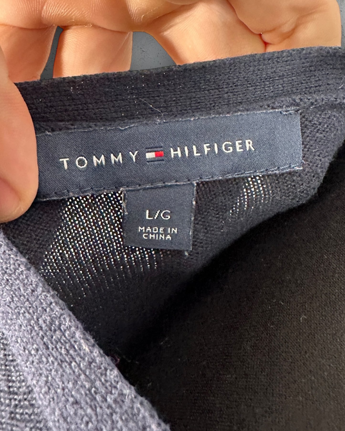 Pull Col V Tommy Hilfiger ( L / 40 / 12 )