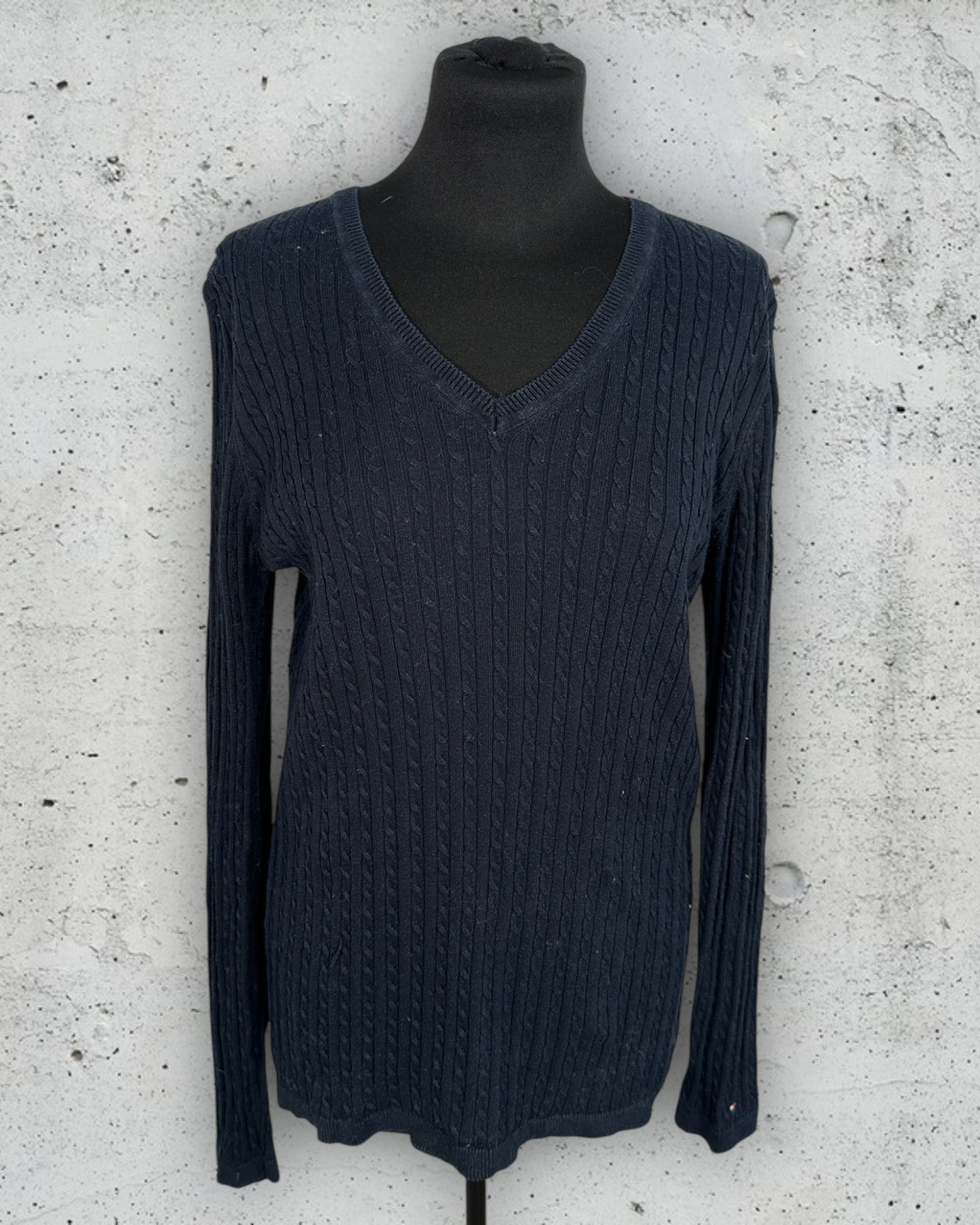 Pull Torsadé Col V Tommy Hilfiger ( M / 38 / 10 )