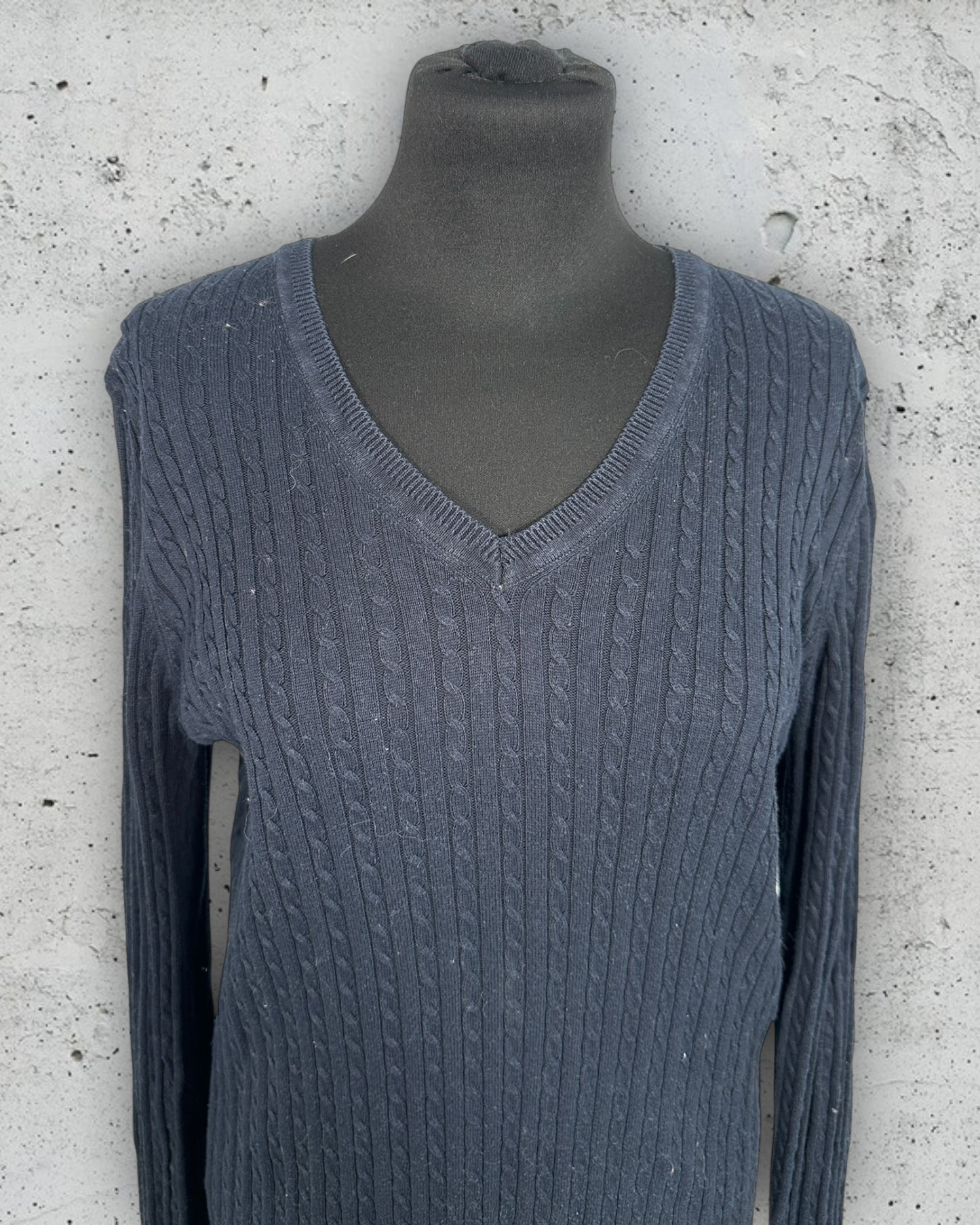 Pull Torsadé Col V Tommy Hilfiger ( M / 38 / 10 )