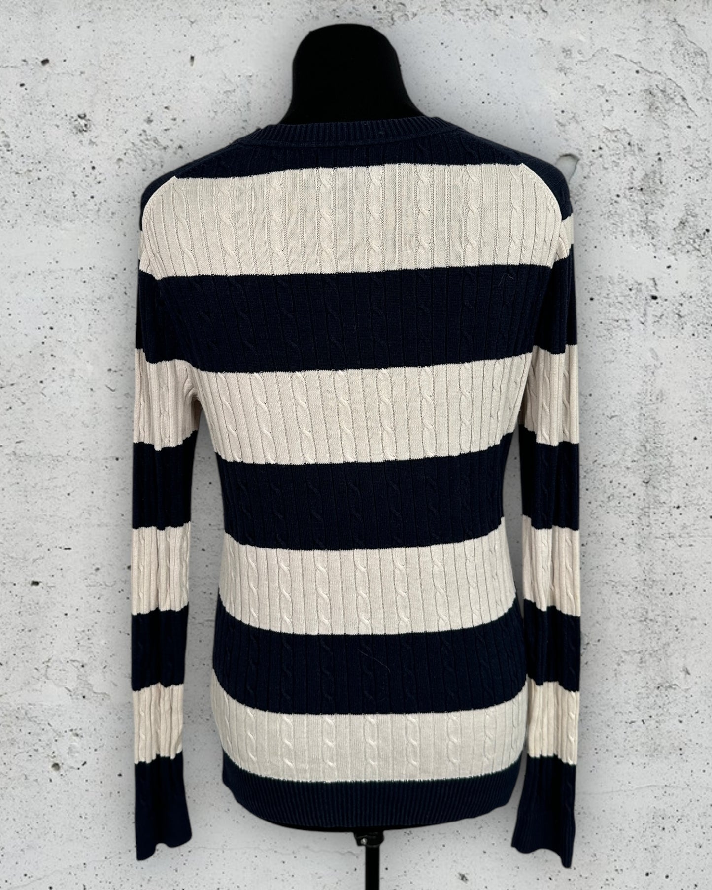 Pull Torsadé Col V Tommy Hilfiger ( M / 38 / 10 )