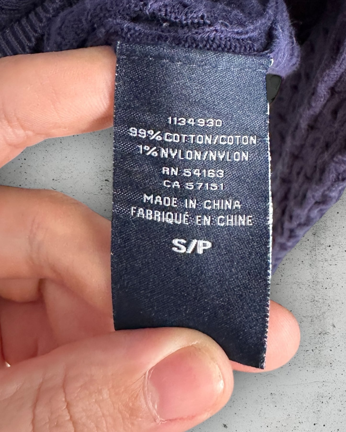 Pull Torsadé Tommy Hilfiger ( S / 36 / 8 )