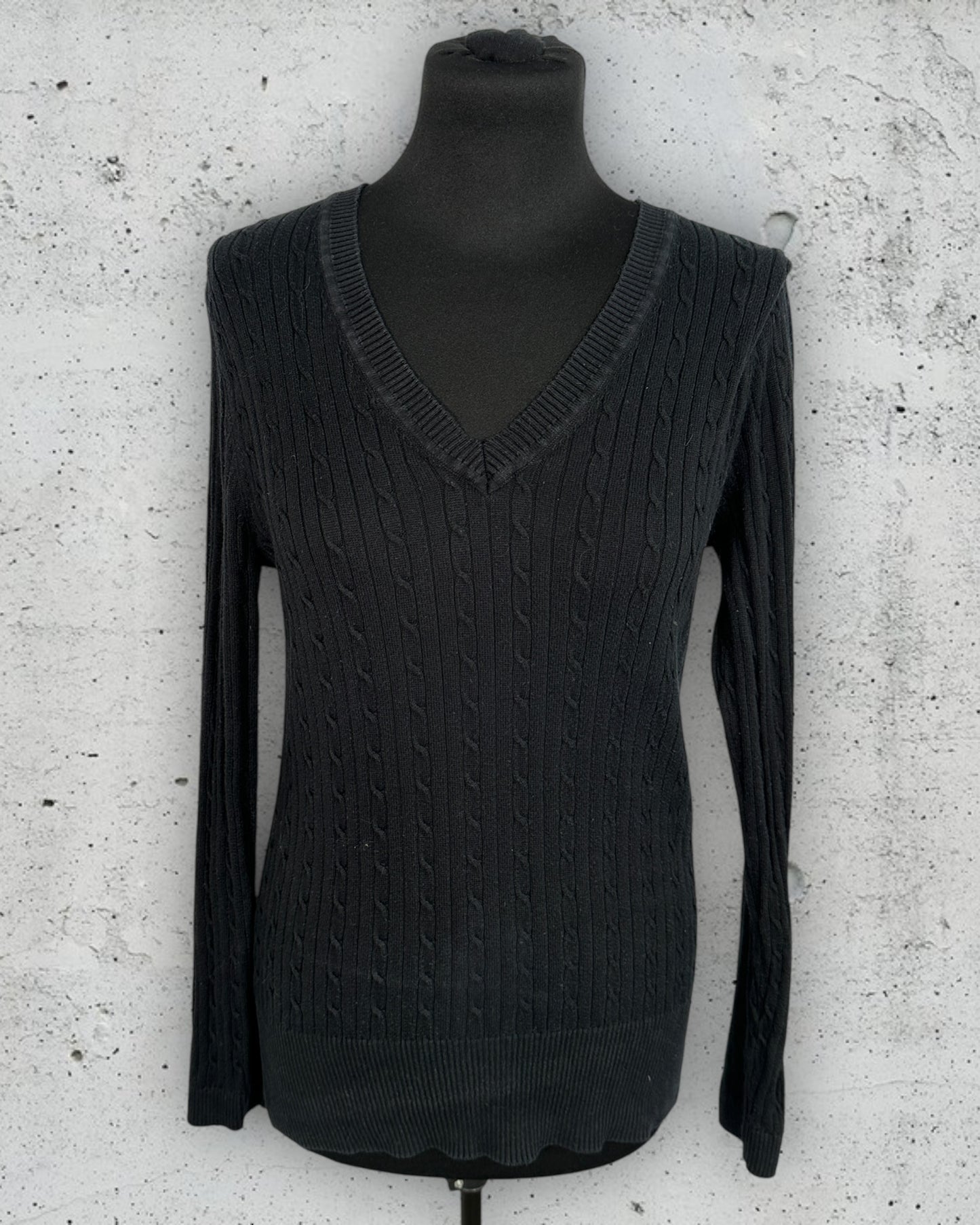 Pull Torsadé Col V Tommy Hilfiger ( M / 38 / 10 )