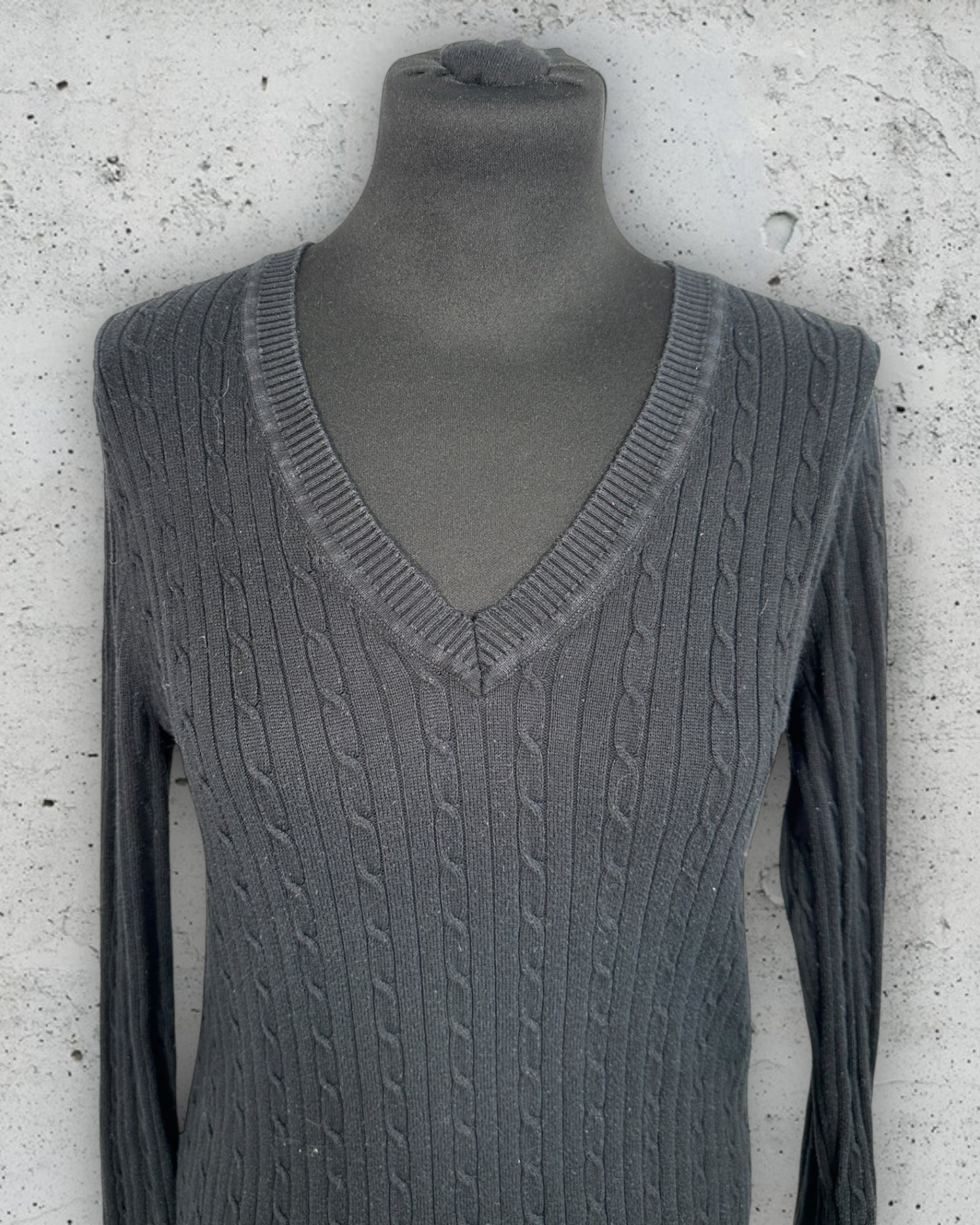 Pull Torsadé Col V Tommy Hilfiger ( M / 38 / 10 )