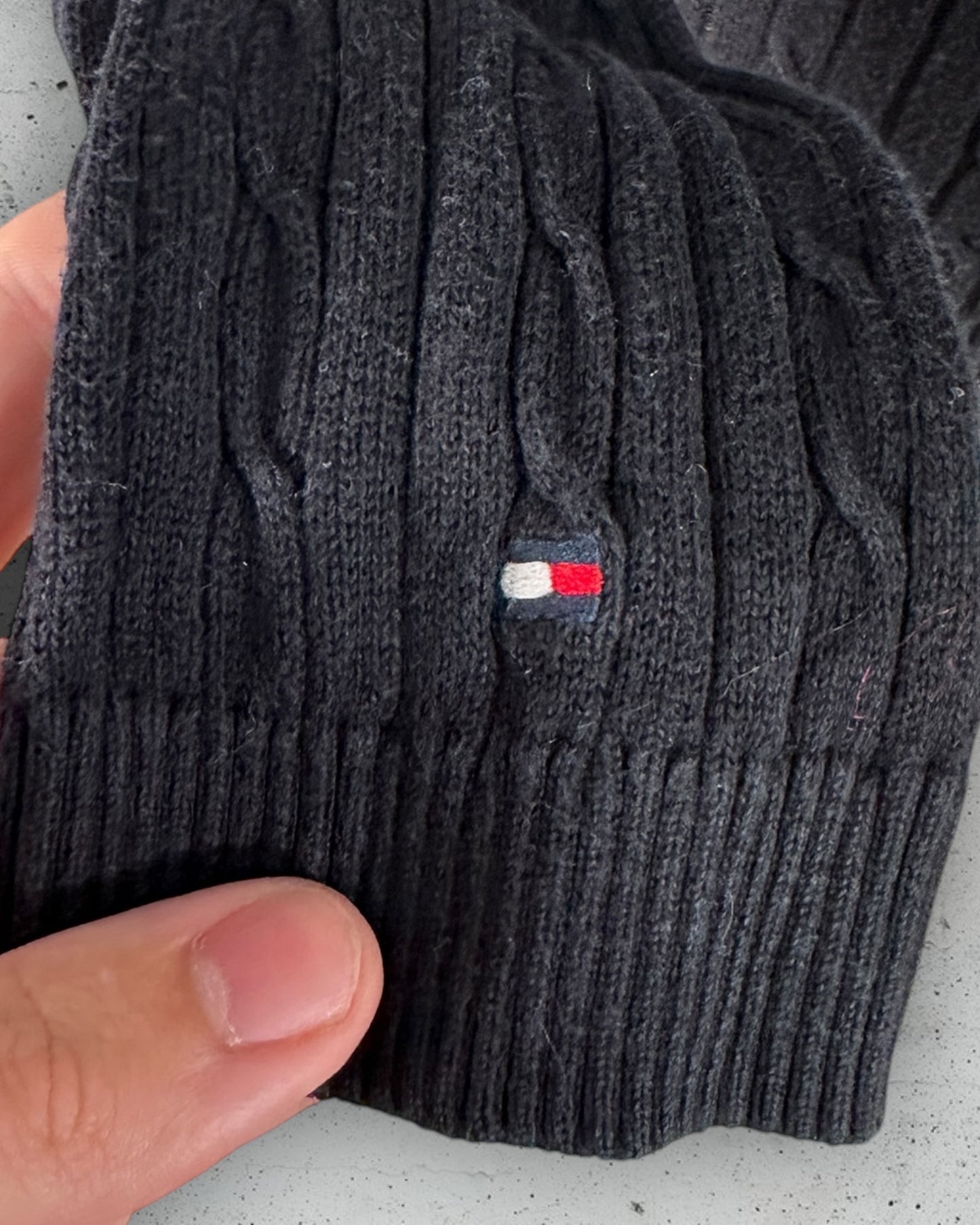 Pull Torsadé Col V Tommy Hilfiger ( M / 38 / 10 )
