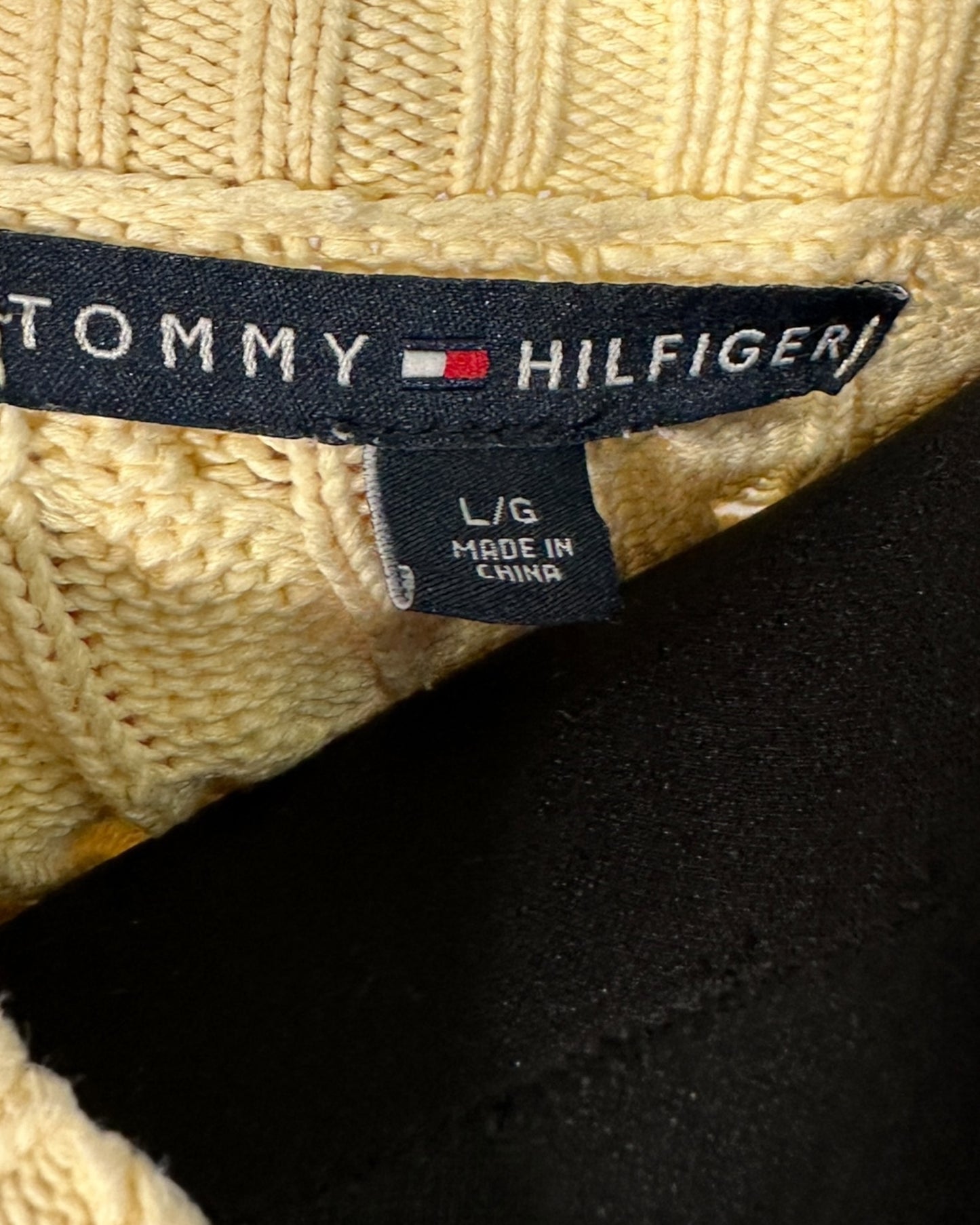 Pull Torsadé Tommy Hilfiger ( L / 40 / 12 )