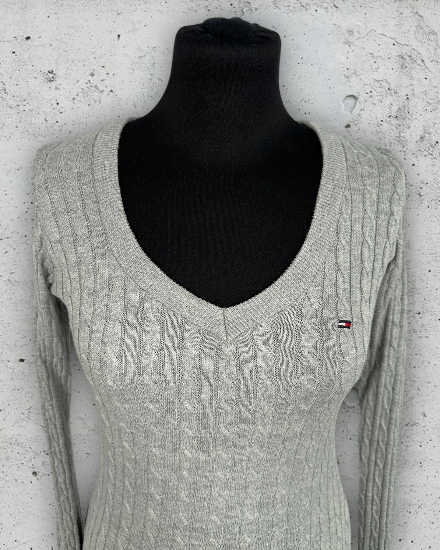 Pull Torsadé Col V Tommy Hilfiger ( M / 38 / 10 )